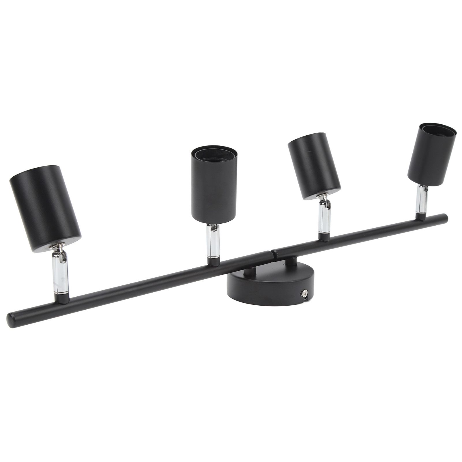 Tracking Lights Ceiling LED 4 60W Adjustable Angle Foldable Matte Black 4 Light Tracking Lighting for Bedroom Hotel 85‑265V - Image 6
