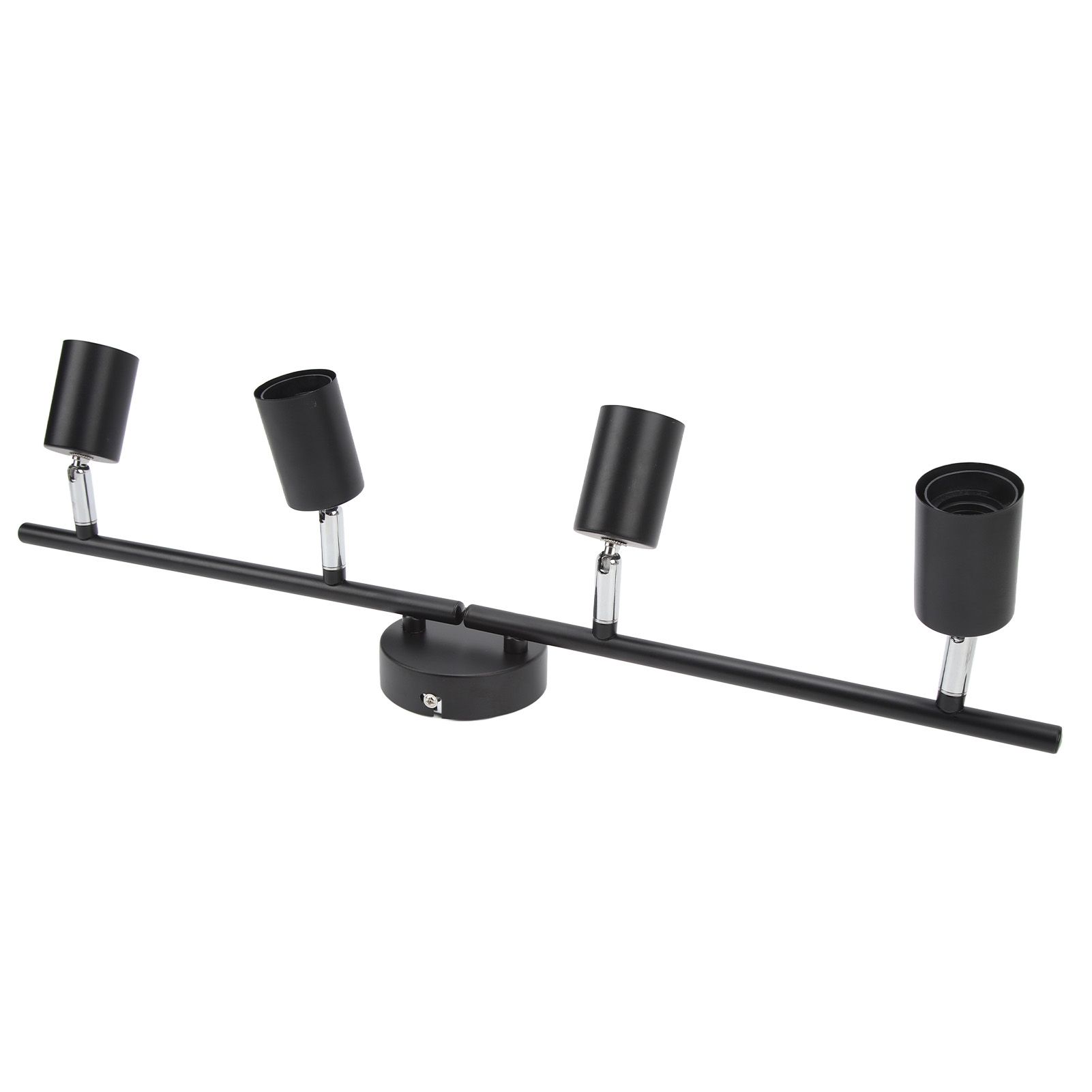 Tracking Lights Ceiling LED 4 60W Adjustable Angle Foldable Matte Black 4 Light Tracking Lighting for Bedroom Hotel 85‑265V - Image 8