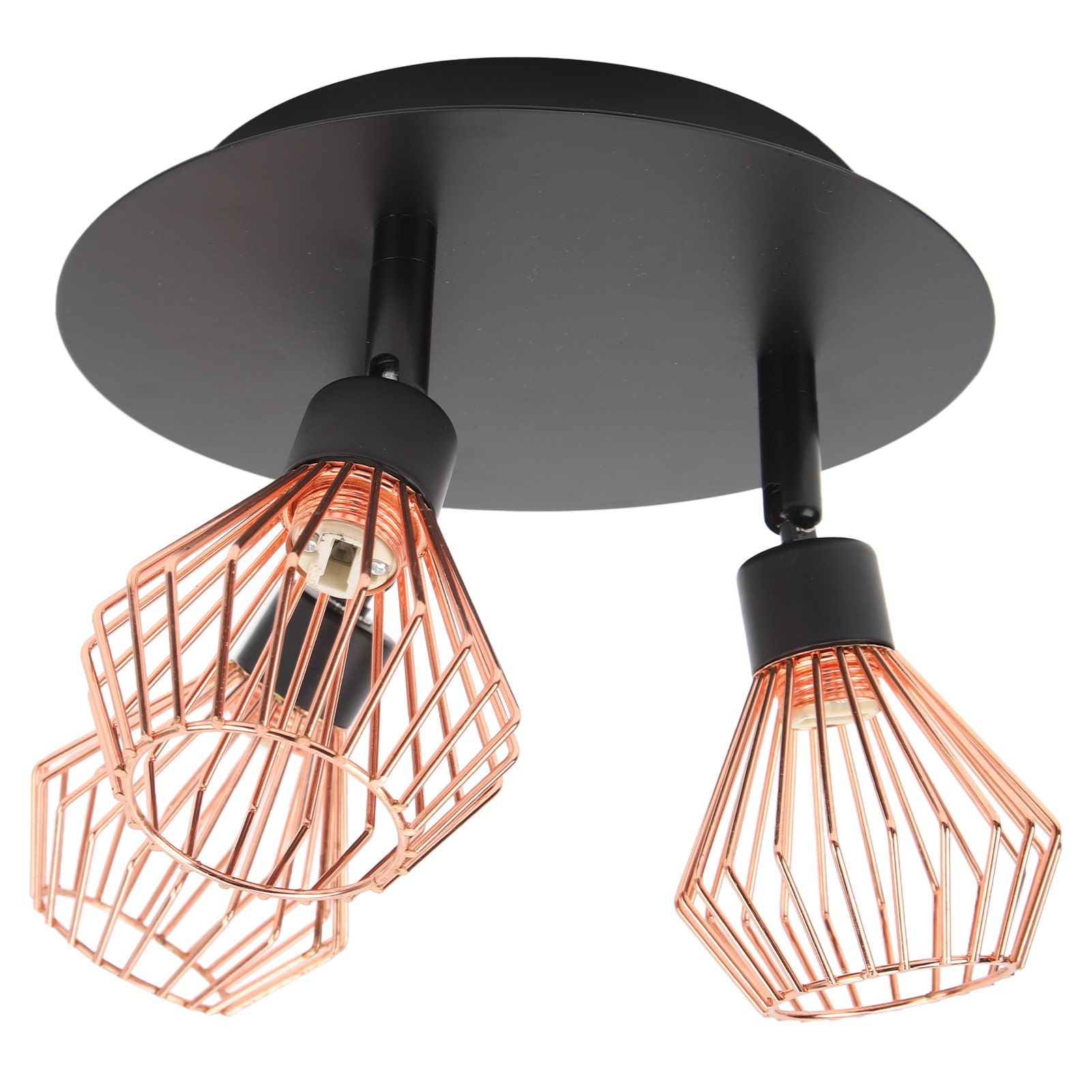 3 Light Fixtures Ceiling Mount Matte Black G9 Bulb Sockets Multi Directional Rotating Light for Farmhouse Hallway 85‑265V - Image 2