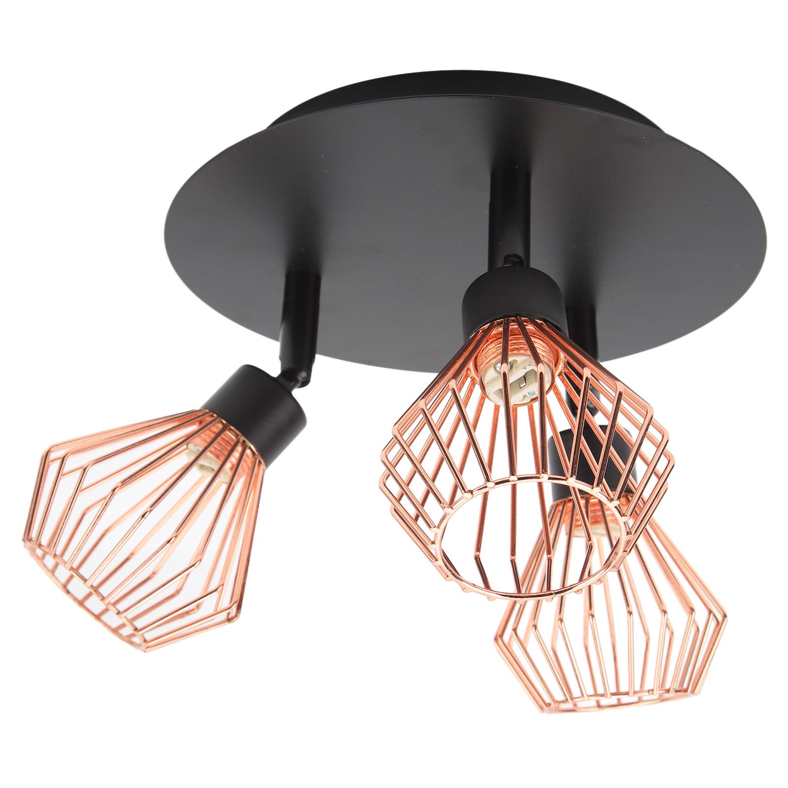 3 Light Fixtures Ceiling Mount Matte Black G9 Bulb Sockets Multi Directional Rotating Light for Farmhouse Hallway 85‑265V - Image 4