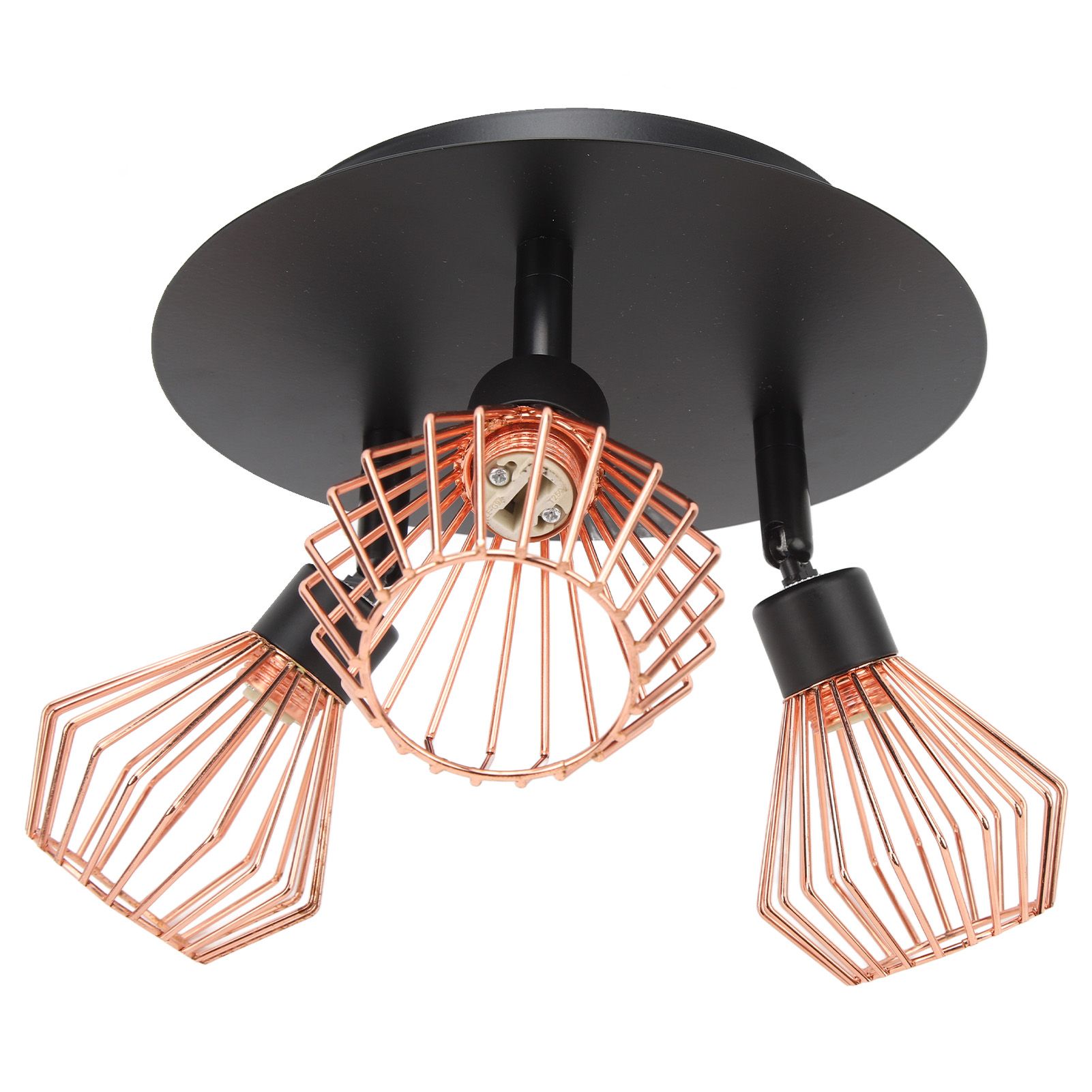 3 Light Fixtures Ceiling Mount Matte Black G9 Bulb Sockets Multi Directional Rotating Light for Farmhouse Hallway 85‑265V - Image 6