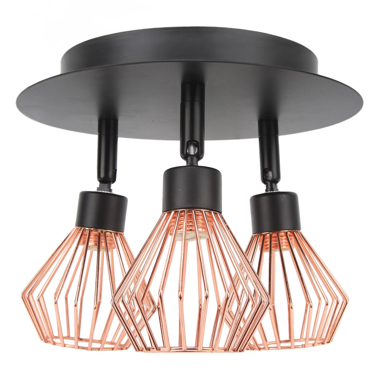 3 Light Fixtures Ceiling Mount Matte Black G9 Bulb Sockets Multi Directional Rotating Light for Farmhouse Hallway 85‑265V - Image 7