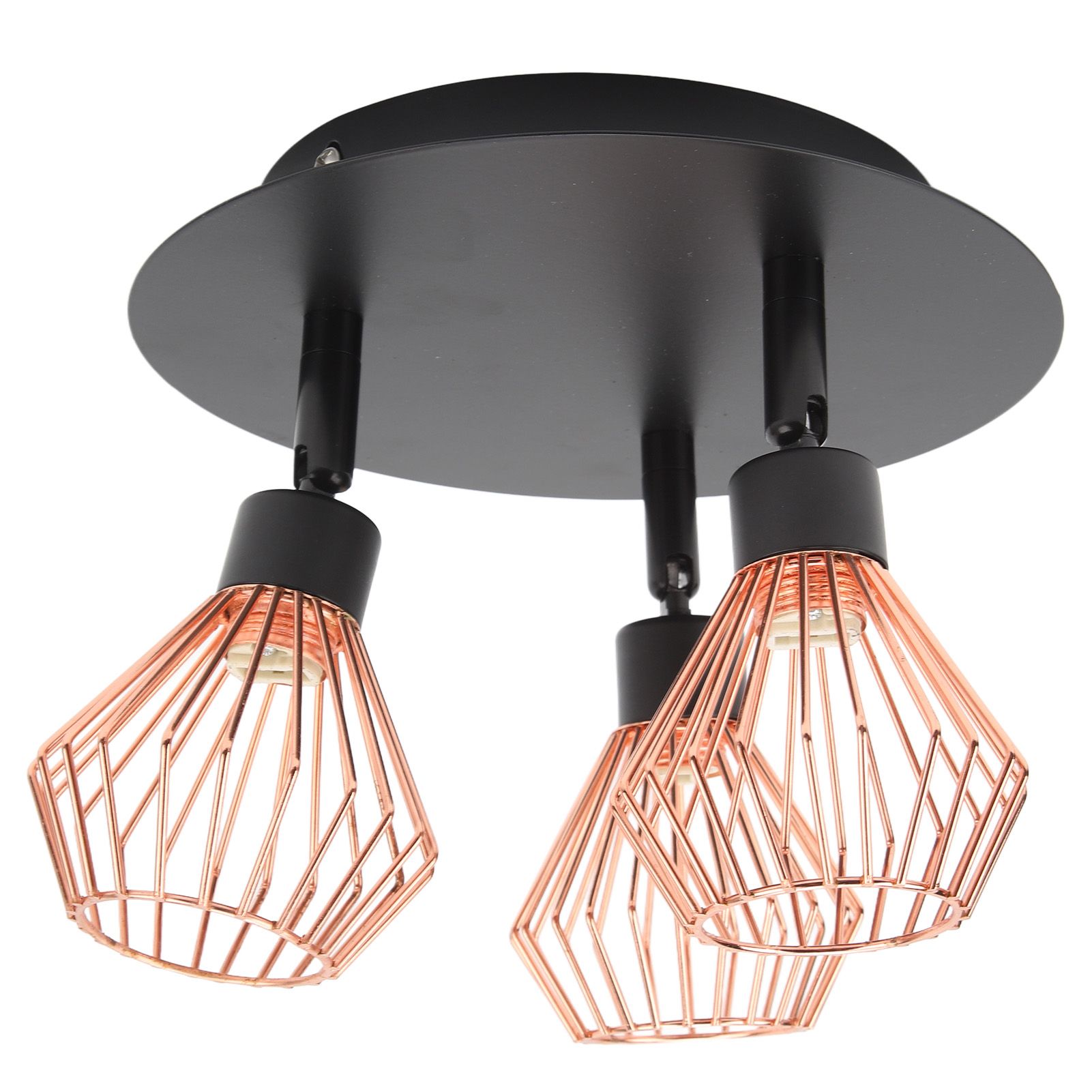3 Light Fixtures Ceiling Mount Matte Black G9 Bulb Sockets Multi Directional Rotating Light for Farmhouse Hallway 85‑265V - Image 8