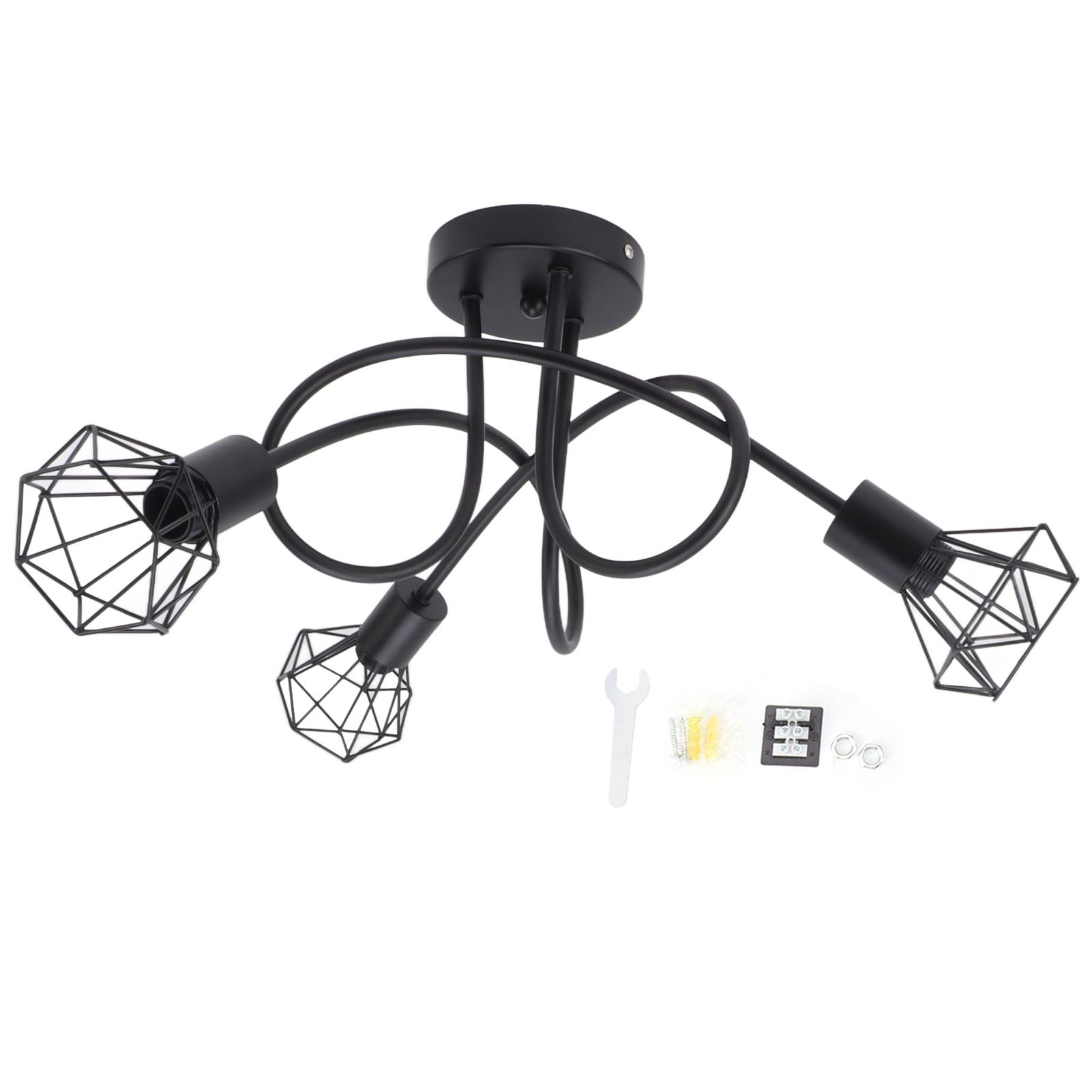 Chandelier Light Fixture LED Modern Pendant Light E14 Modern LED Chandelier for Farmhouse Kitchen Restaurant 85‑265V - Image 1