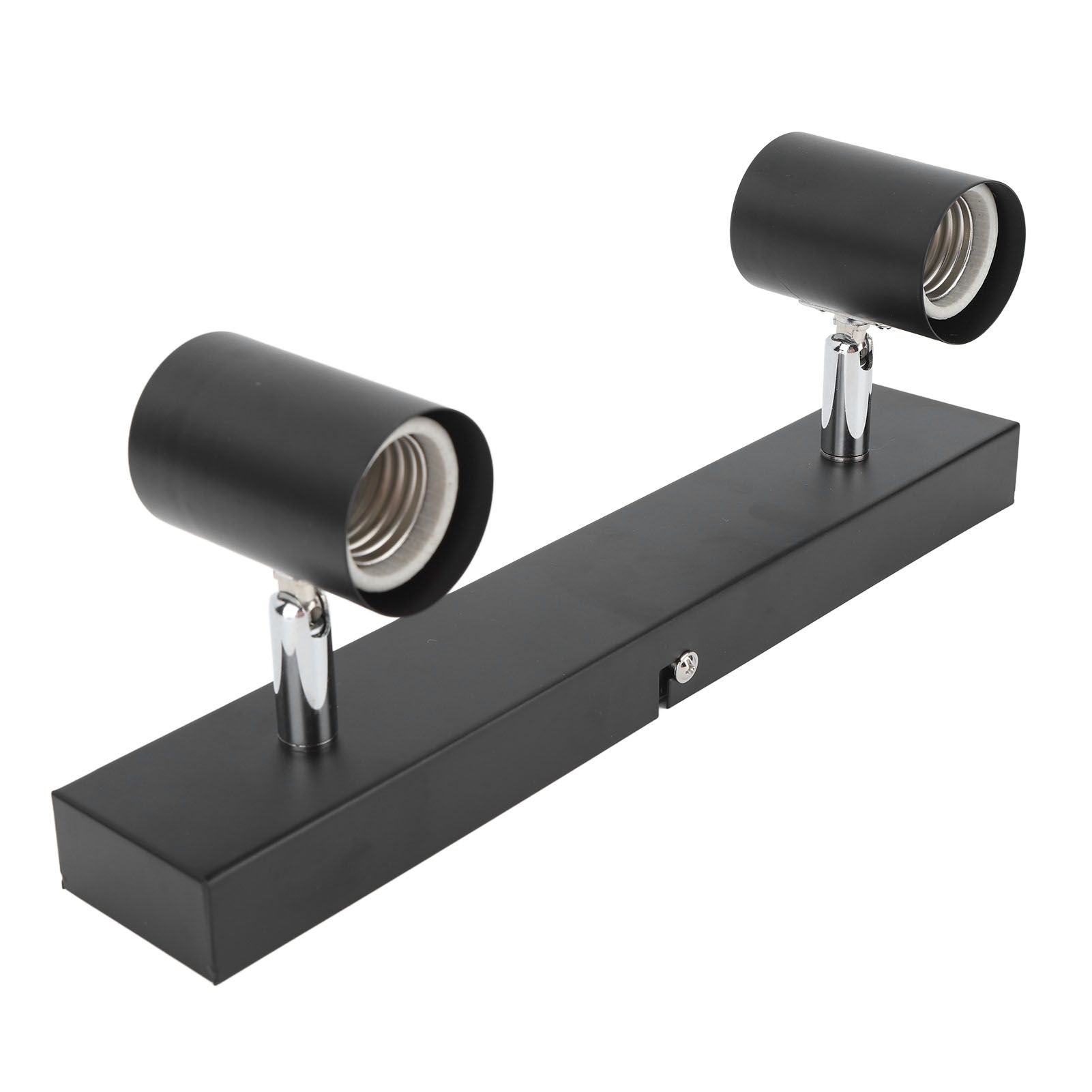 LED Track Light Two Bulb Fixed Rail with Rotating Heads Ceiling Track Light Fixtures for Kitchen Cabinet Hall - Image 4