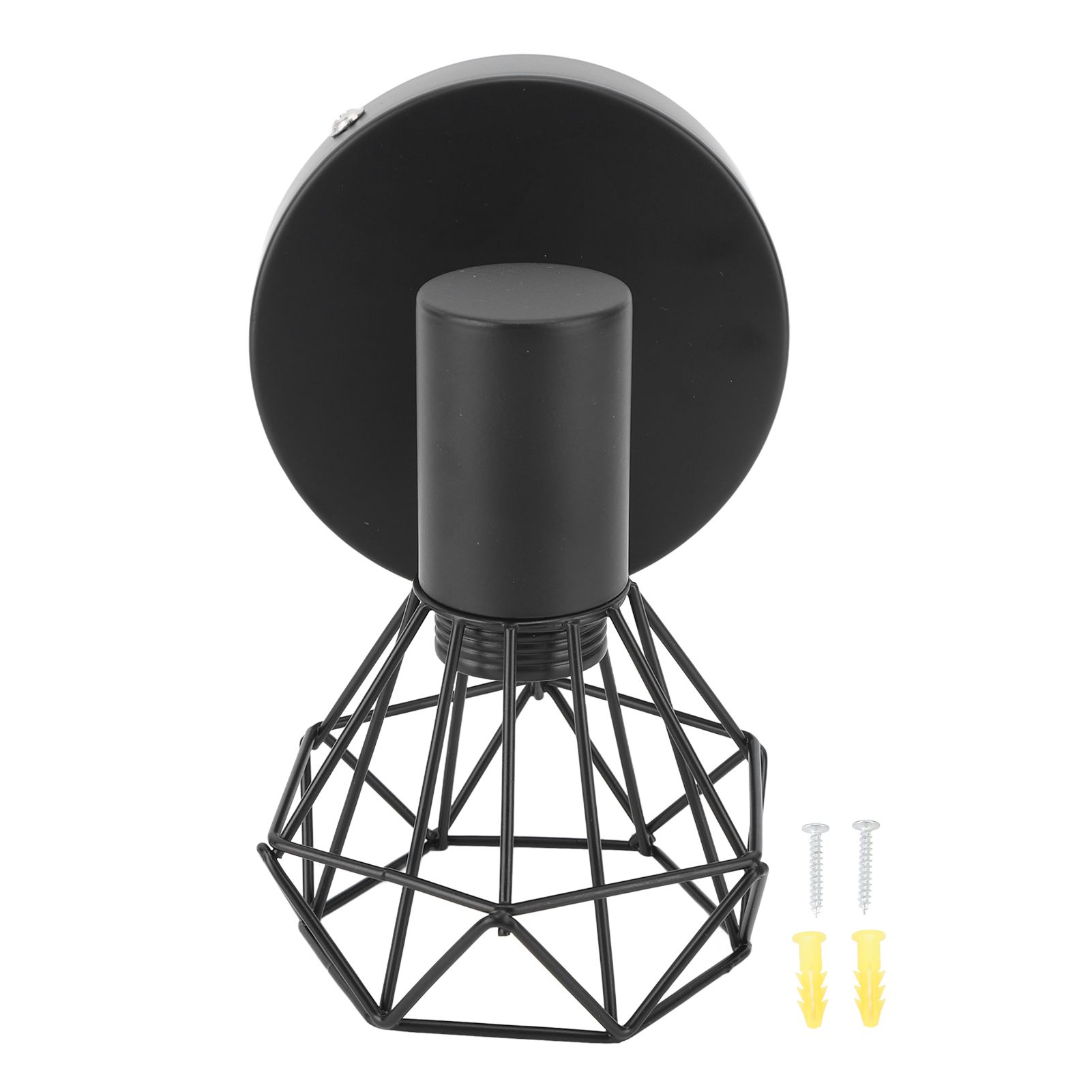 Adjustable Lamp Holder Industrial Black E14 Wall Mounted Light Bulb Holder for Bedside Reading Study Light - Image 1