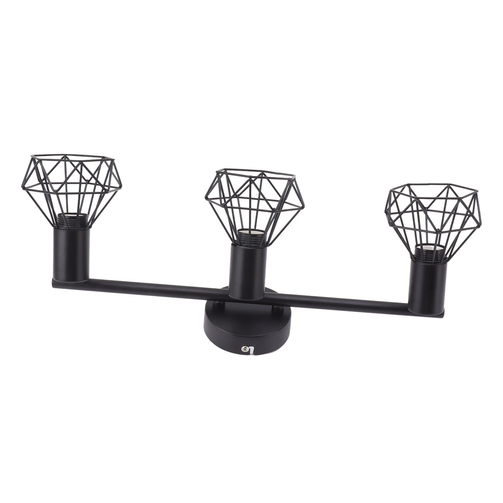3 Light Track Lighting Kit Rotatable Heads Matte Black Finish Modern Fashionable Ceiling Spotlight 85‑265V - Image 7