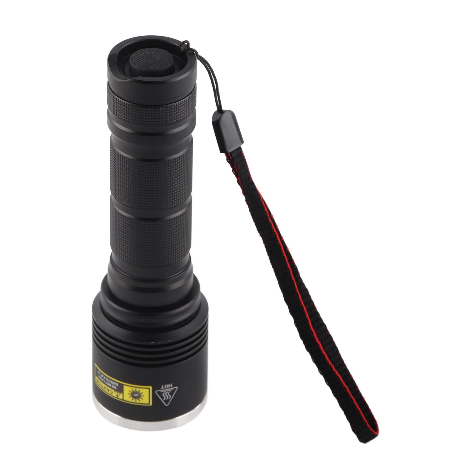 UV Flashlight LED 365nm Blacklight Torch Aluminium Alloy Shell Ultraviolet Flashlight 40W 1800mW - Image 1