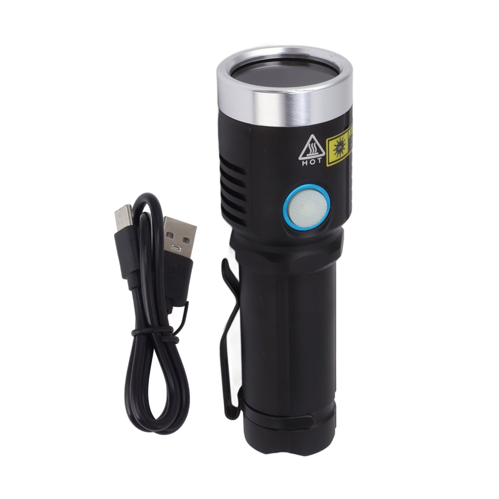 20W 365nm Led Ultraviolet Flashlight USB Rechargeable UV Flashlight Pet Urine Detector Light for Dog Cat Dry Stains Resin Curing - Image 1