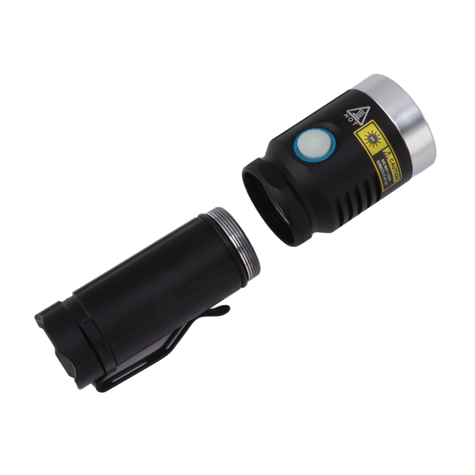 20W 365nm Led Ultraviolet Flashlight USB Rechargeable UV Flashlight Pet Urine Detector Light for Dog Cat Dry Stains Resin Curing - Image 6