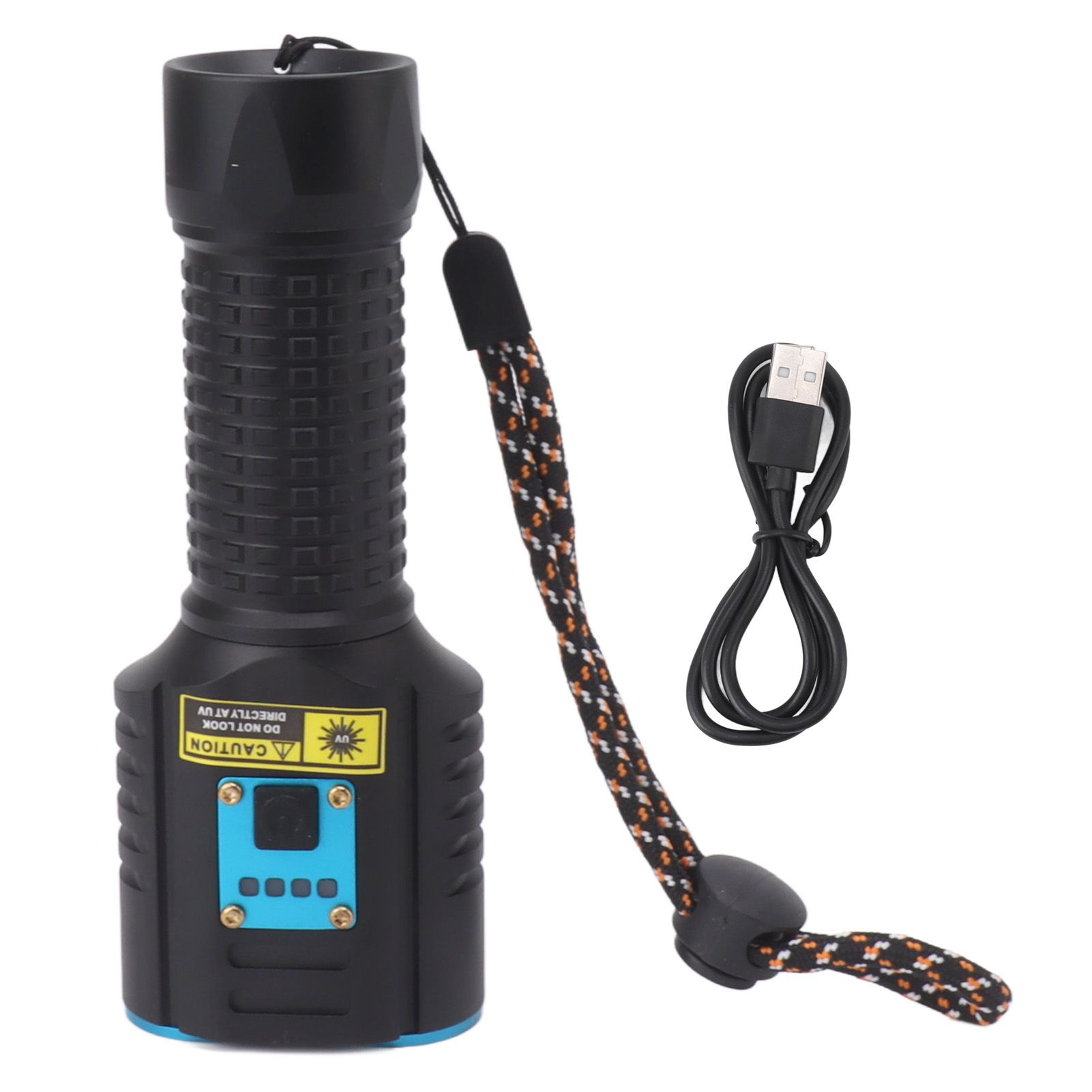 365nm UV Flashlight 2 in 1 LED White and Ultraviolet Light USB Rechargeable Pet Urine Detector for Resin Curing Fishing Minerals Scorpion - Image 1