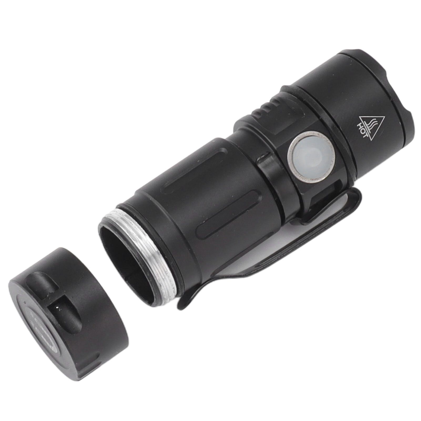 Small Flashlight USB Rechargeable 5 Modes 1000LM Waterproof Compact Mini Pocket Sized EDC Flashlight for Outdoor - Image 4