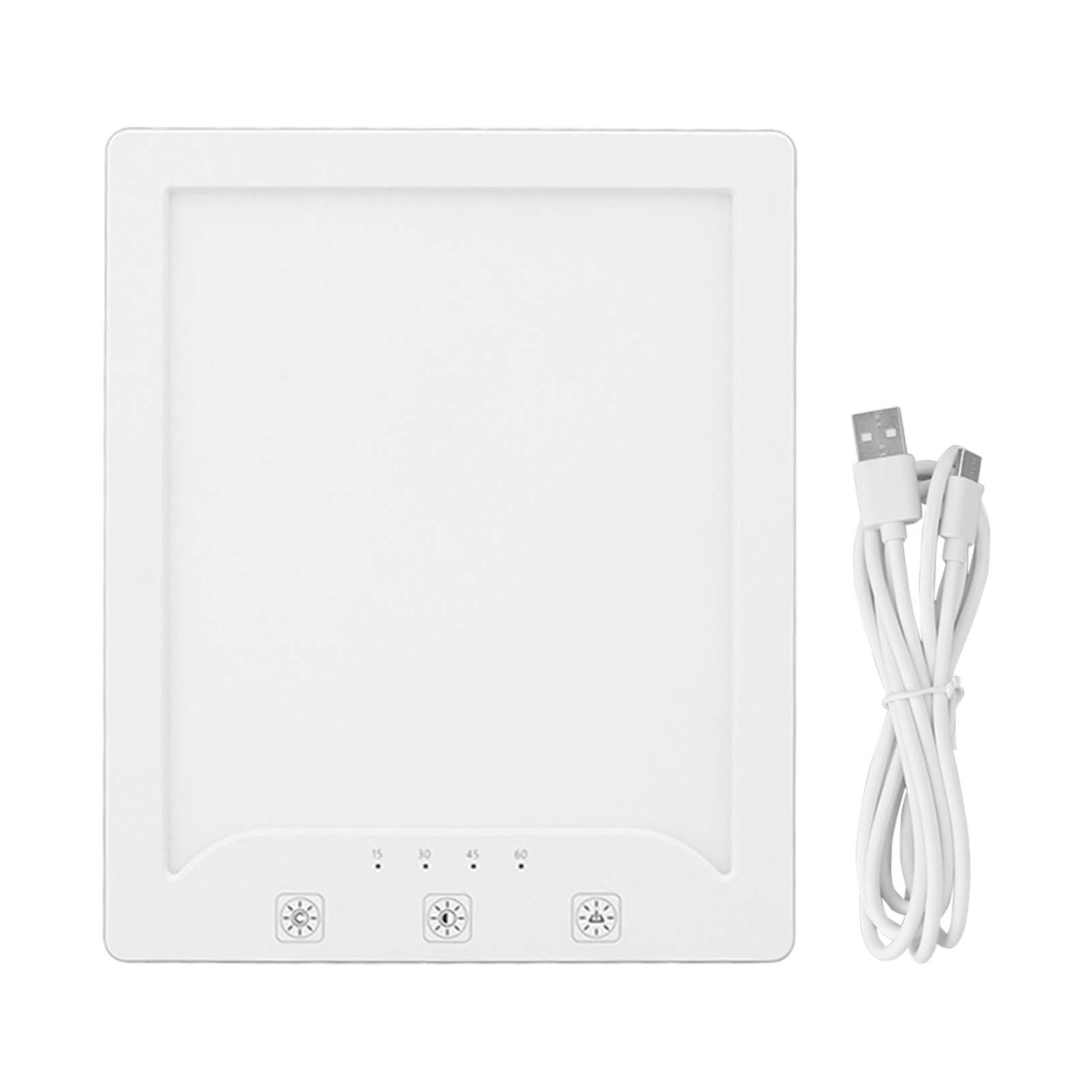 UV Free LED Light Physiotherapy Lamp Simulated Sunlight USB UV Free Sun Lamp with 10000lx 3 Color Temperature 10 Brightness - Image 1