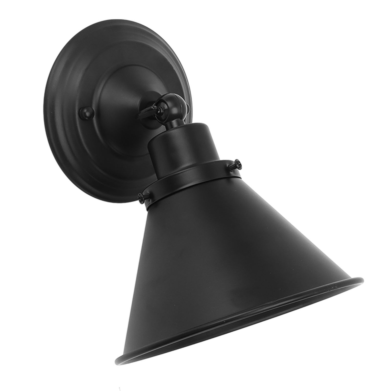 Adjustable Wall Lamp Holder Adjustable Black 85‑265V 60W Wall Light Fixture Holder for E27 E26 Light Bulbs - Image 4