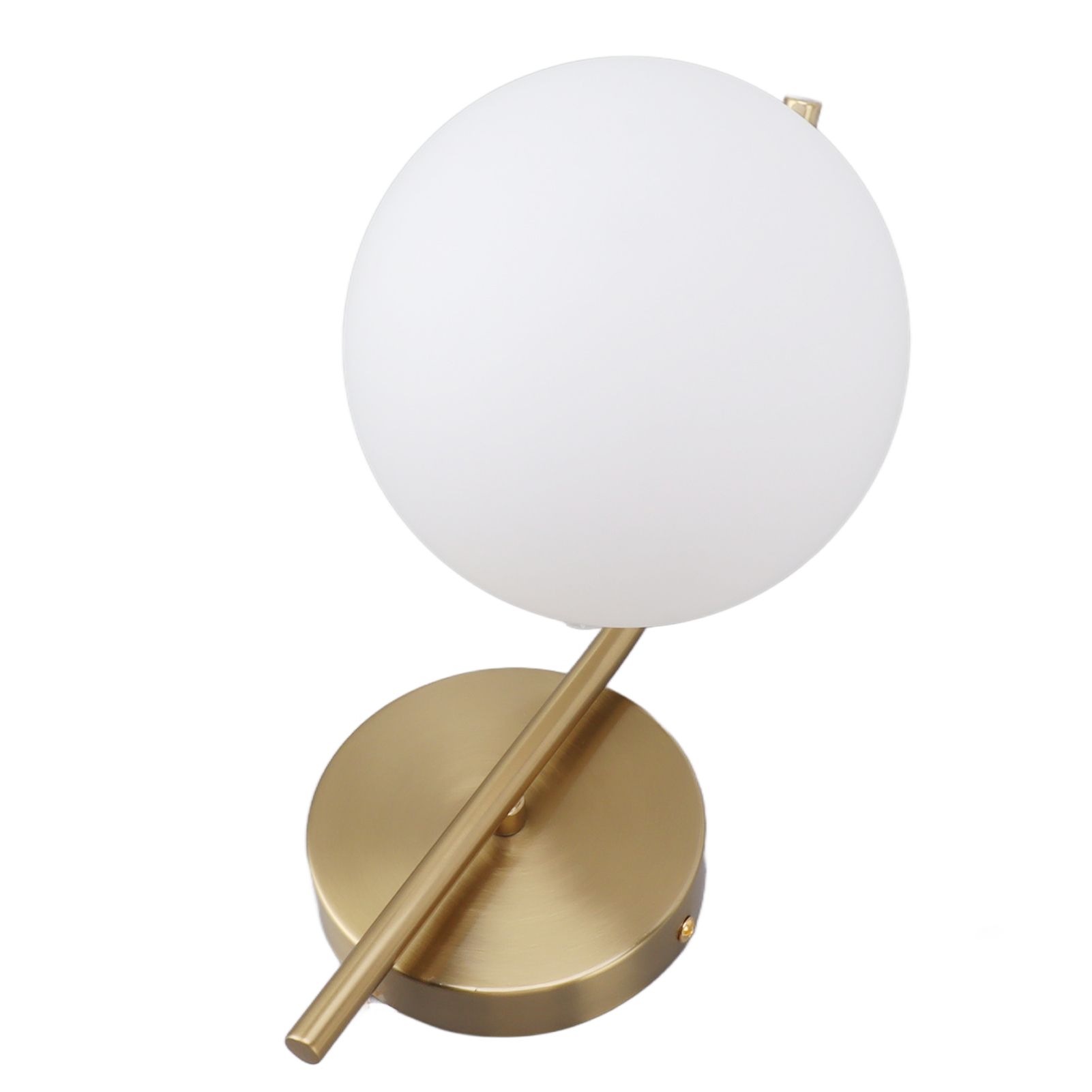 Glass Wall Sconce Indoor Wall Sconce Golden E27 E26 Wall Lamp Holder 85‑265V for Bedroom - Image 5