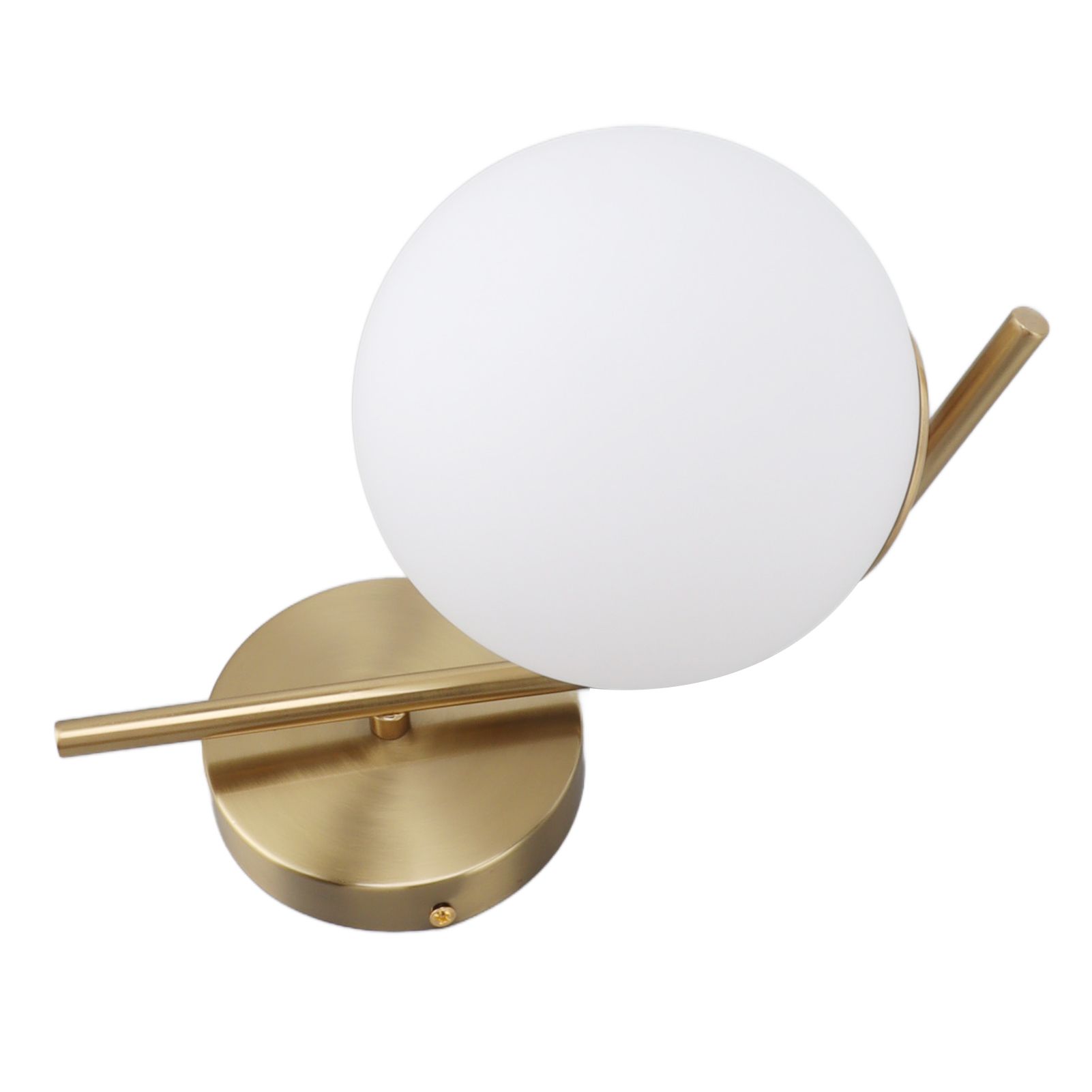 Glass Wall Sconce Indoor Wall Sconce Golden E27 E26 Wall Lamp Holder 85‑265V for Bedroom - Image 7