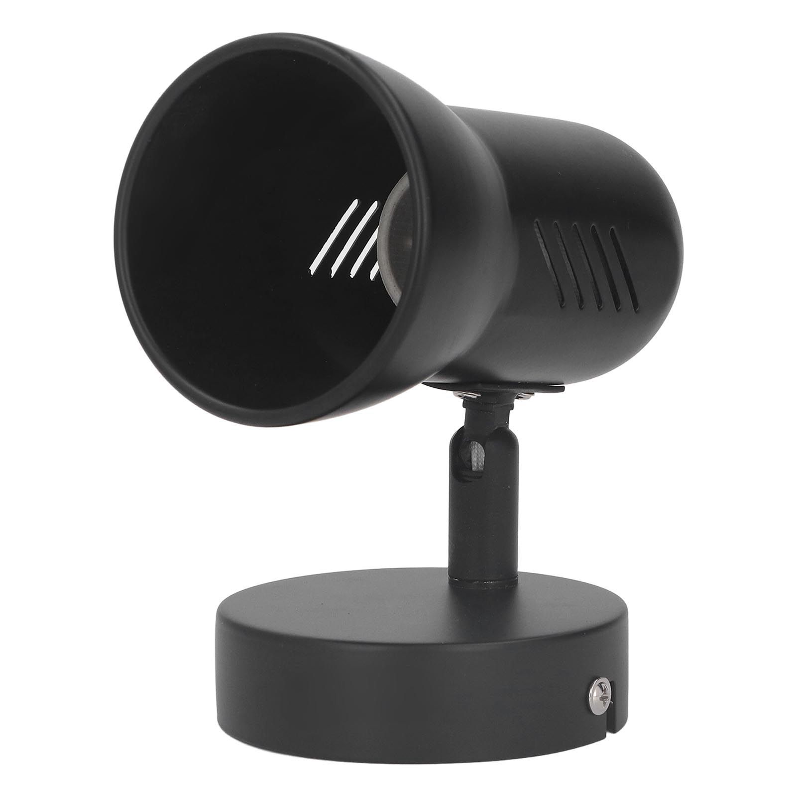 Wall Light Bulb Holder E26 Rotatable Matte Black Easy Installation Wall Mounted Bulb Socket for Bedroom Office 85‑265V - Image 4