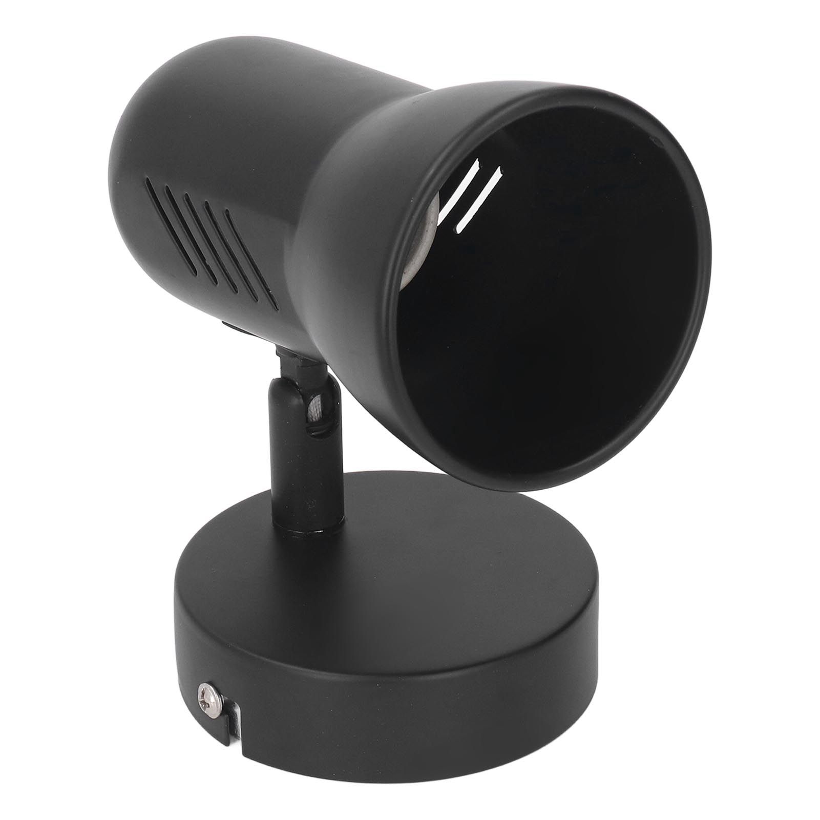 Wall Light Bulb Holder E26 Rotatable Matte Black Easy Installation Wall Mounted Bulb Socket for Bedroom Office 85‑265V - Image 6