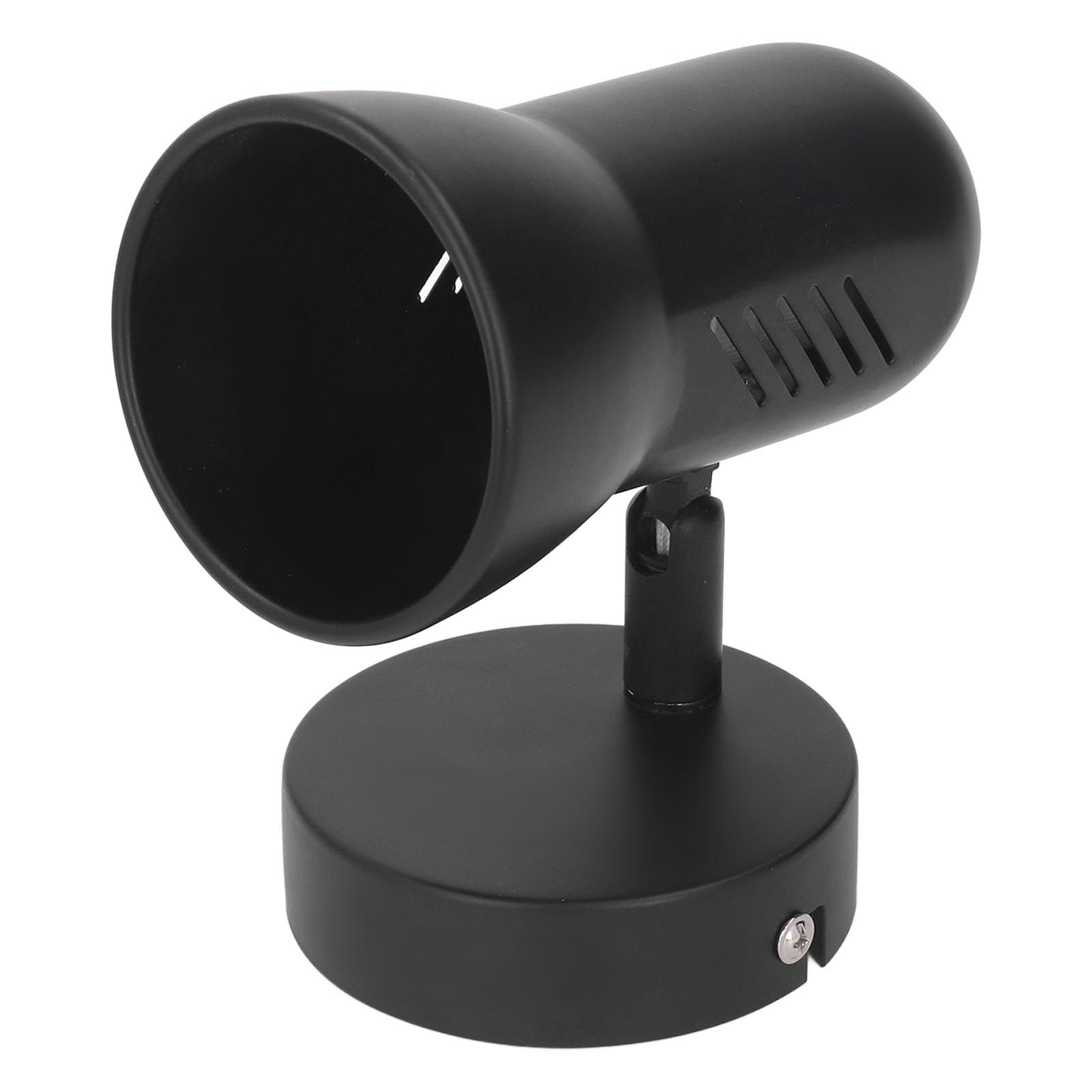 Wall Light Bulb Holder E26 Rotatable Matte Black Easy Installation Wall Mounted Bulb Socket for Bedroom Office 85‑265V - Image 7