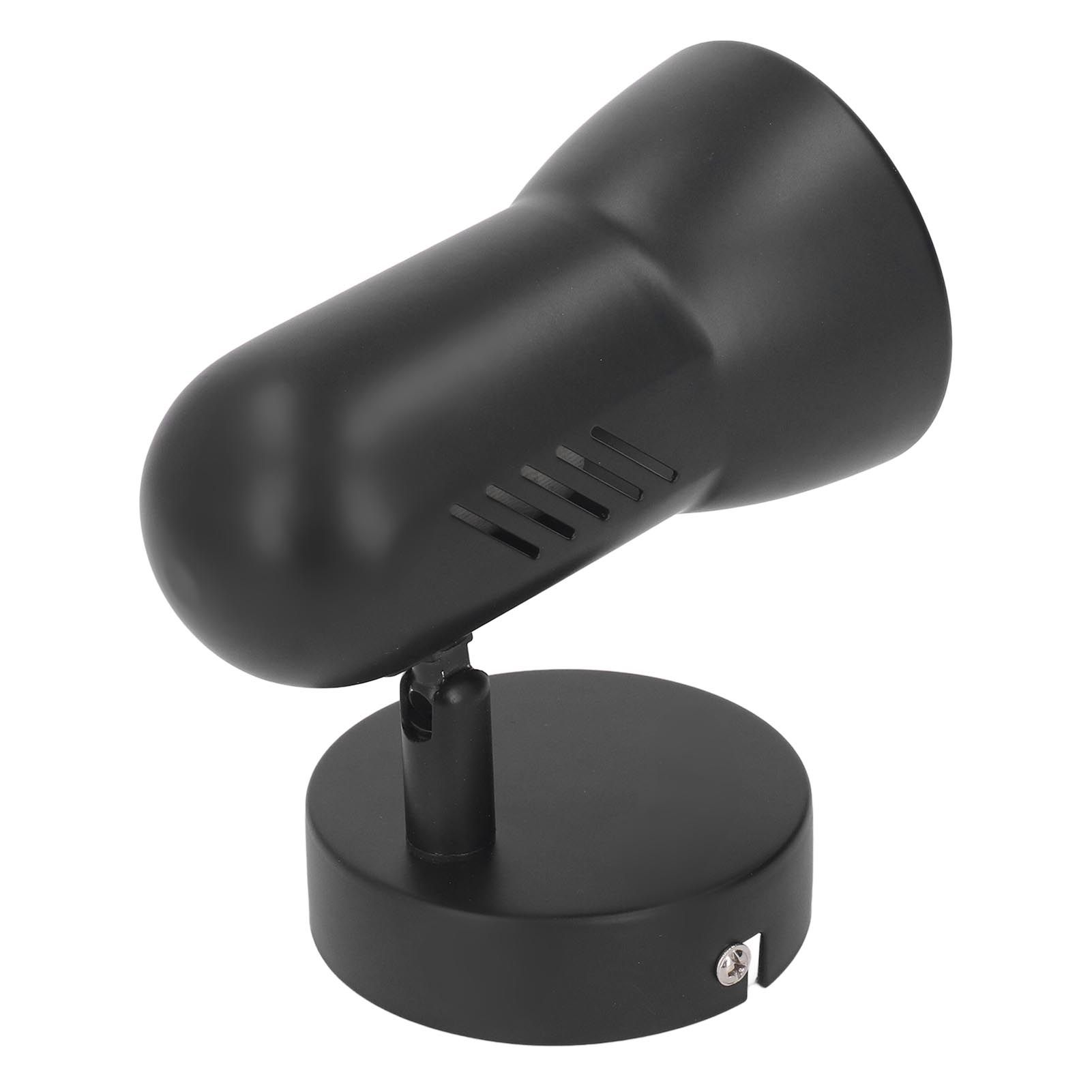 Wall Light Bulb Holder E26 Rotatable Matte Black Easy Installation Wall Mounted Bulb Socket for Bedroom Office 85‑265V - Image 8
