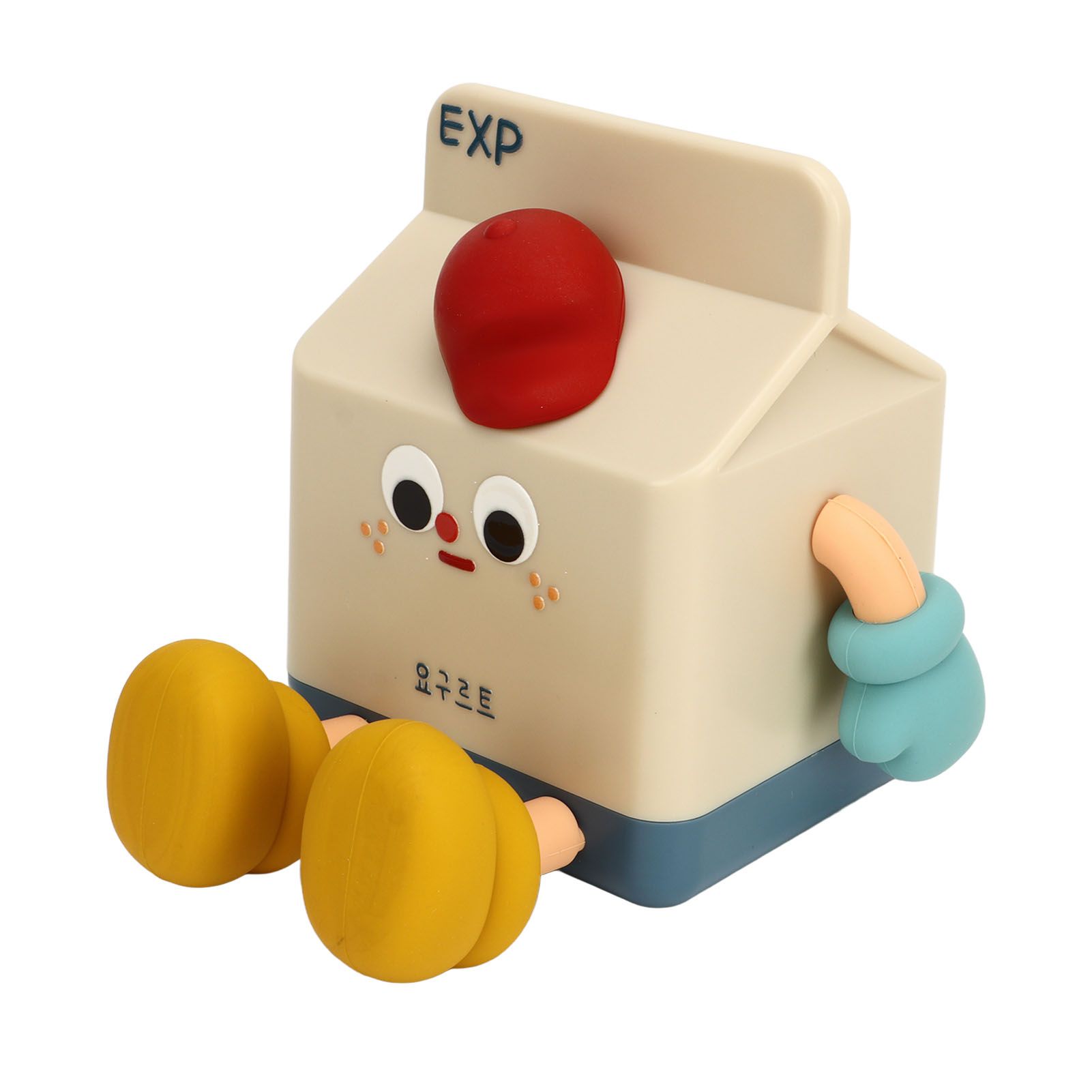 Milk Box Night Lamp Rechargeable LED Night Light Timing Bedside Light for Home Bedroom - Image 3