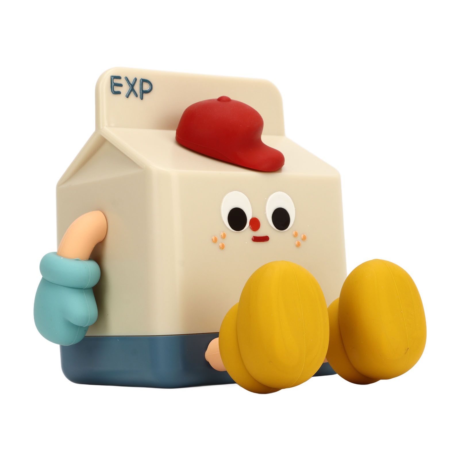 Milk Box Night Lamp Rechargeable LED Night Light Timing Bedside Light for Home Bedroom - Image 4