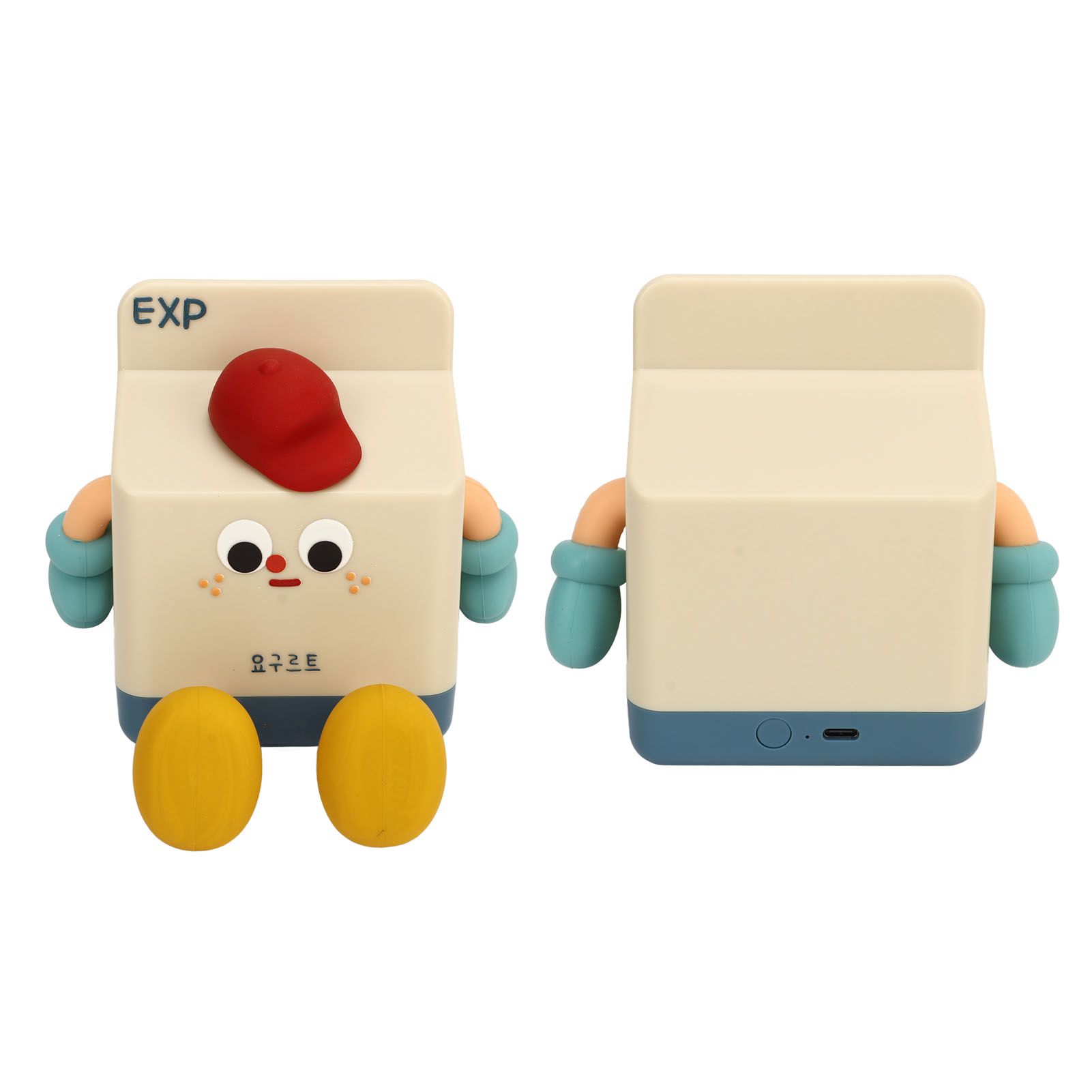 Milk Box Night Lamp Rechargeable LED Night Light Timing Bedside Light for Home Bedroom - Image 7