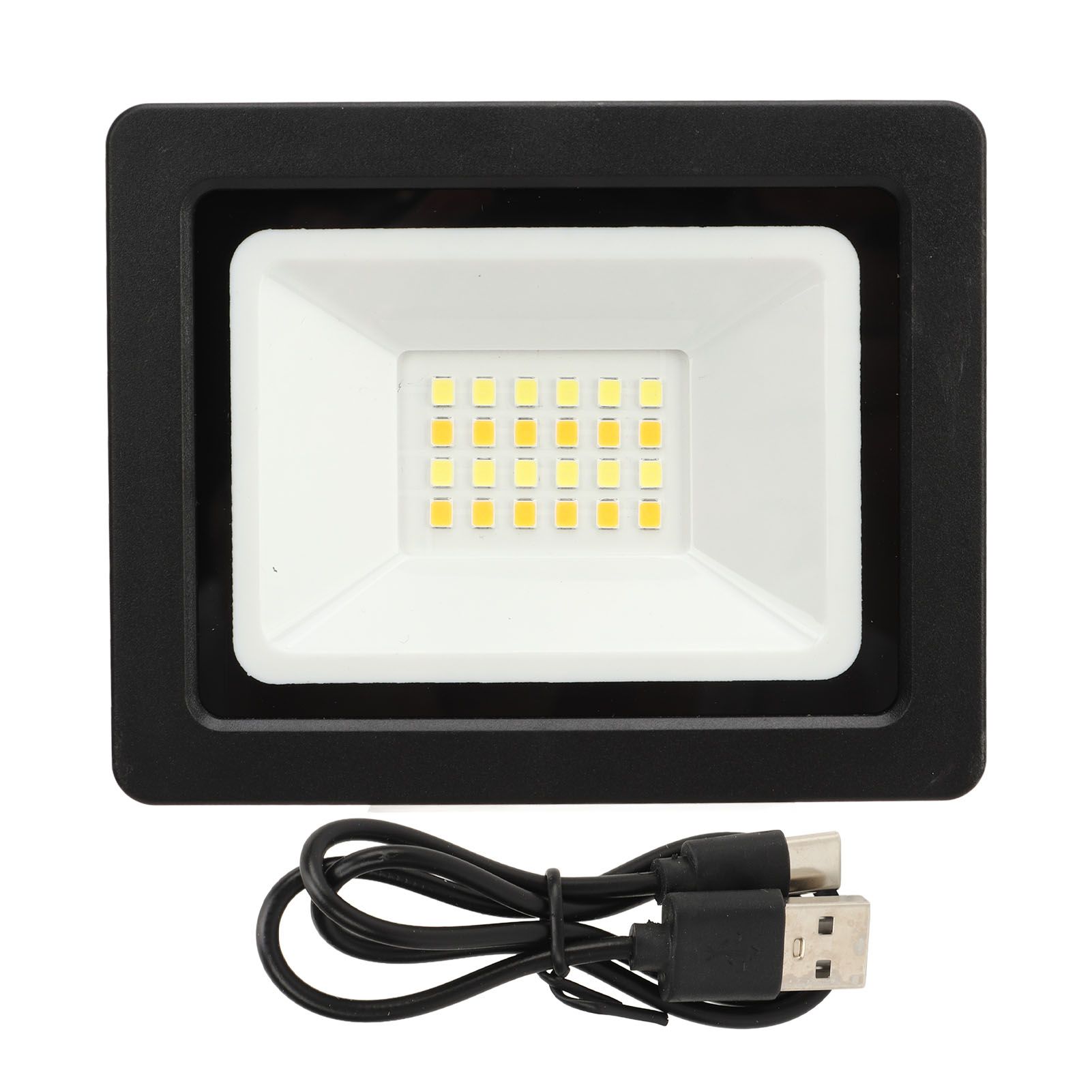 LED Work Light with Hanging Hook 7 Modes Portable 24LED Floodlight Searchlight Camping Lamp for Mining - Image 1