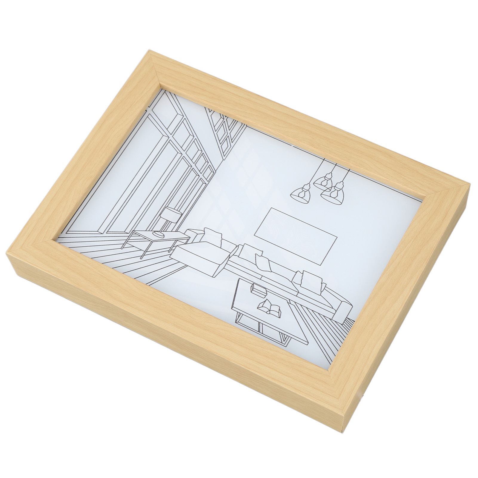 LED Decorative Light Painting 3 Lighting Modes Japan Anime Style Modern Simulate Sunshine Drawing Night Light S - Image 2