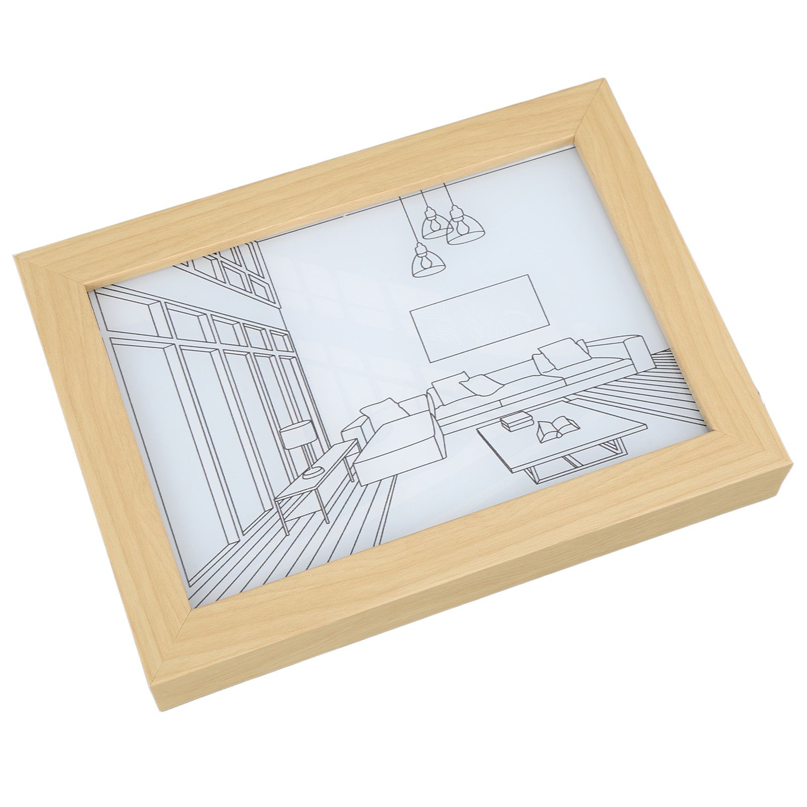 LED Decorative Light Painting 3 Lighting Modes Japan Anime Style Modern Simulate Sunshine Drawing Night Light S - Image 3