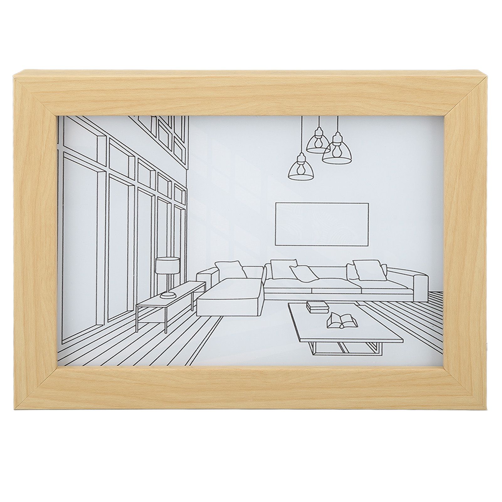 LED Decorative Light Painting 3 Lighting Modes Japan Anime Style Modern Simulate Sunshine Drawing Night Light S - Image 7
