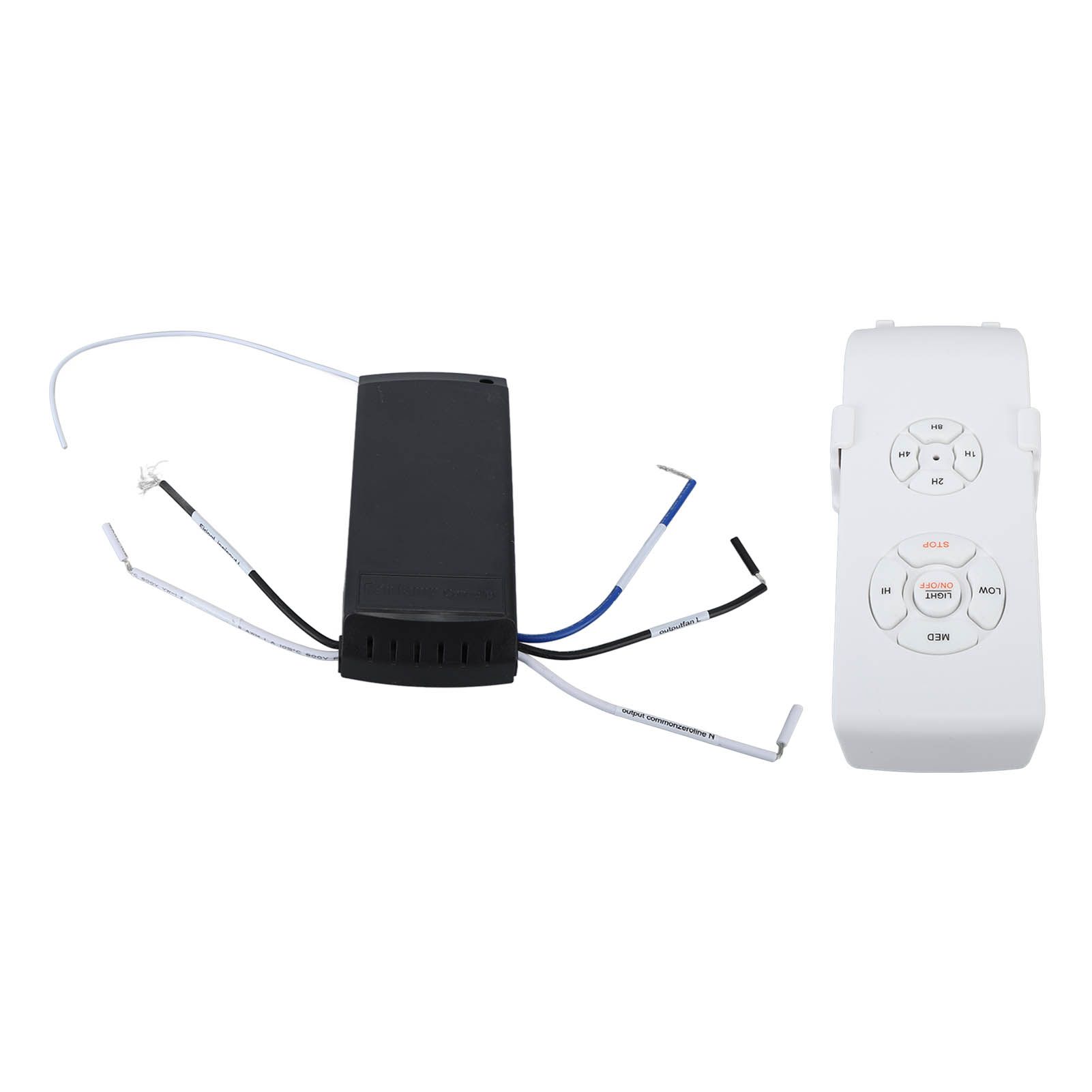 Universal Ceiling Fan Remote Control Kit Wireless Ceiling Fan Light Remote Control Kit English Version 85‑240V - Image 6