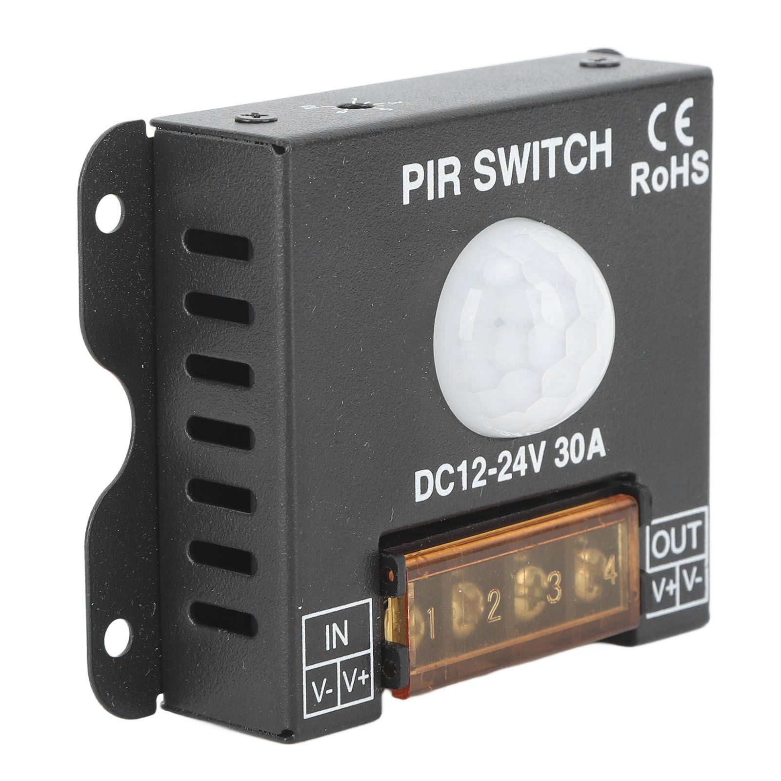 PIR Switch Motion Sensor LED Human Infrared Sensing Controller for Light Strip Outdoor DC12‑24V 30A - Image 2
