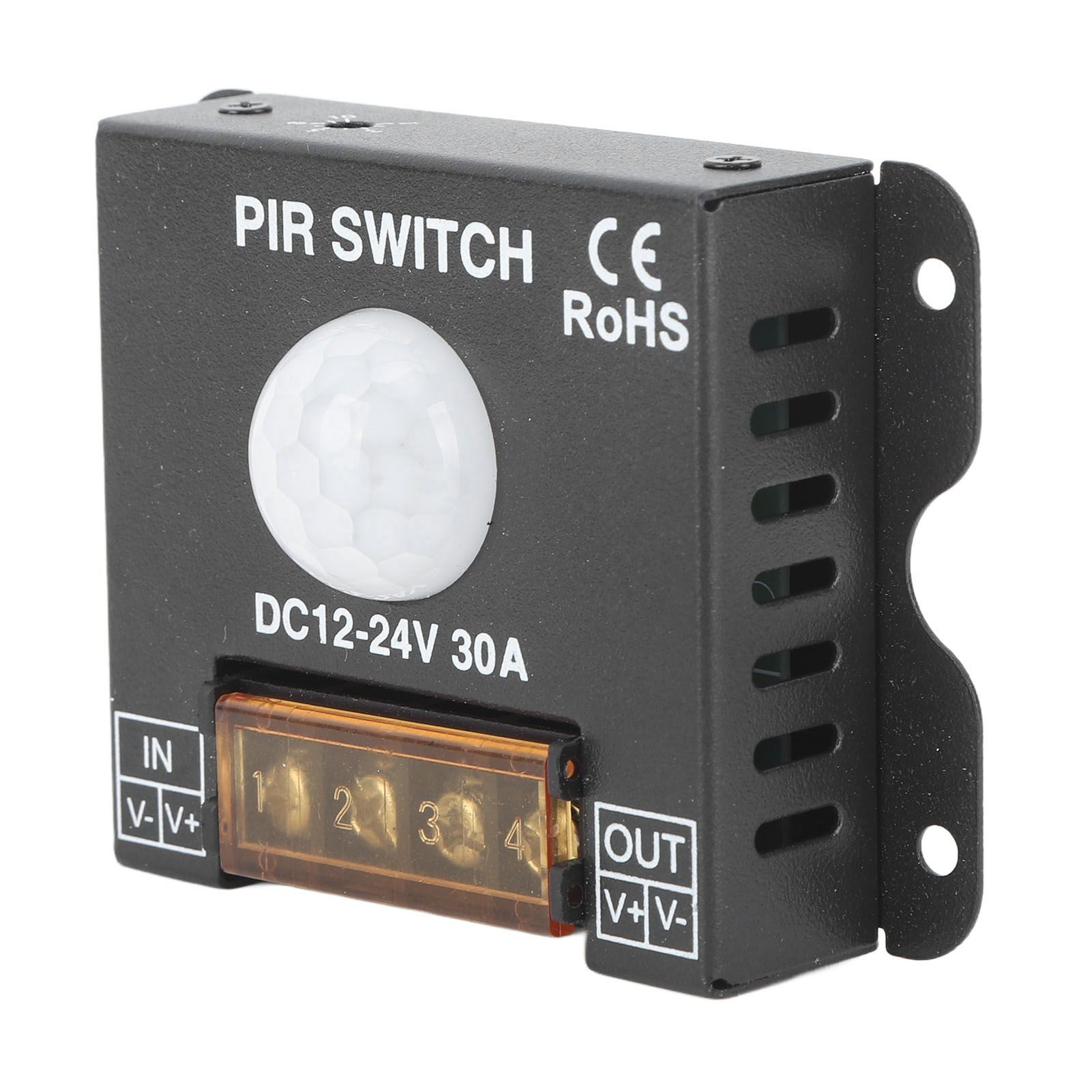 PIR Switch Motion Sensor LED Human Infrared Sensing Controller for Light Strip Outdoor DC12‑24V 30A - Image 3