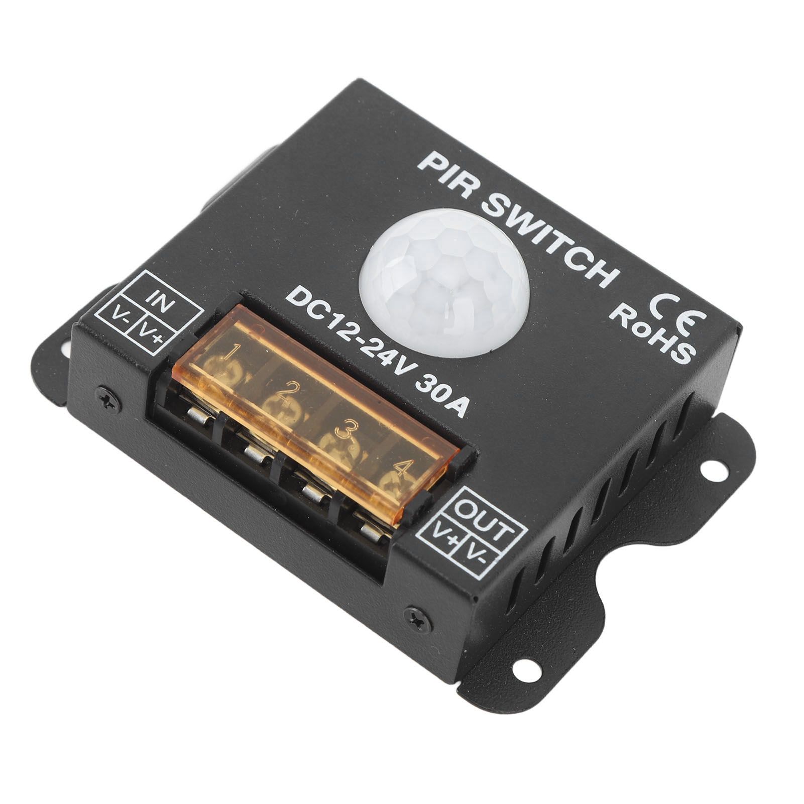 PIR Switch Motion Sensor LED Human Infrared Sensing Controller for Light Strip Outdoor DC12‑24V 30A - Image 5