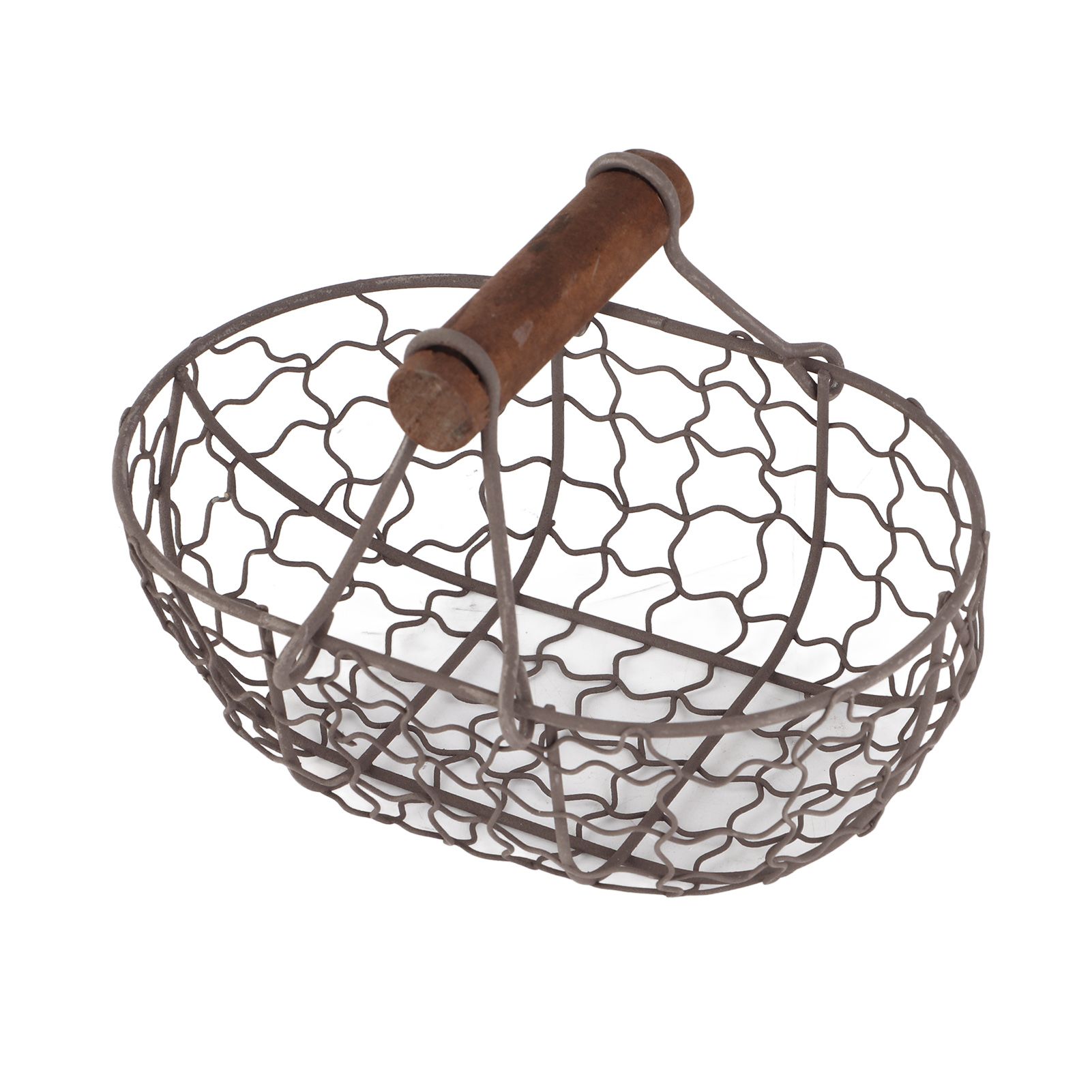 2pcs Flower Girl Basket Wedding Flower Baskets Metal Baskets Home Decor - Image 3