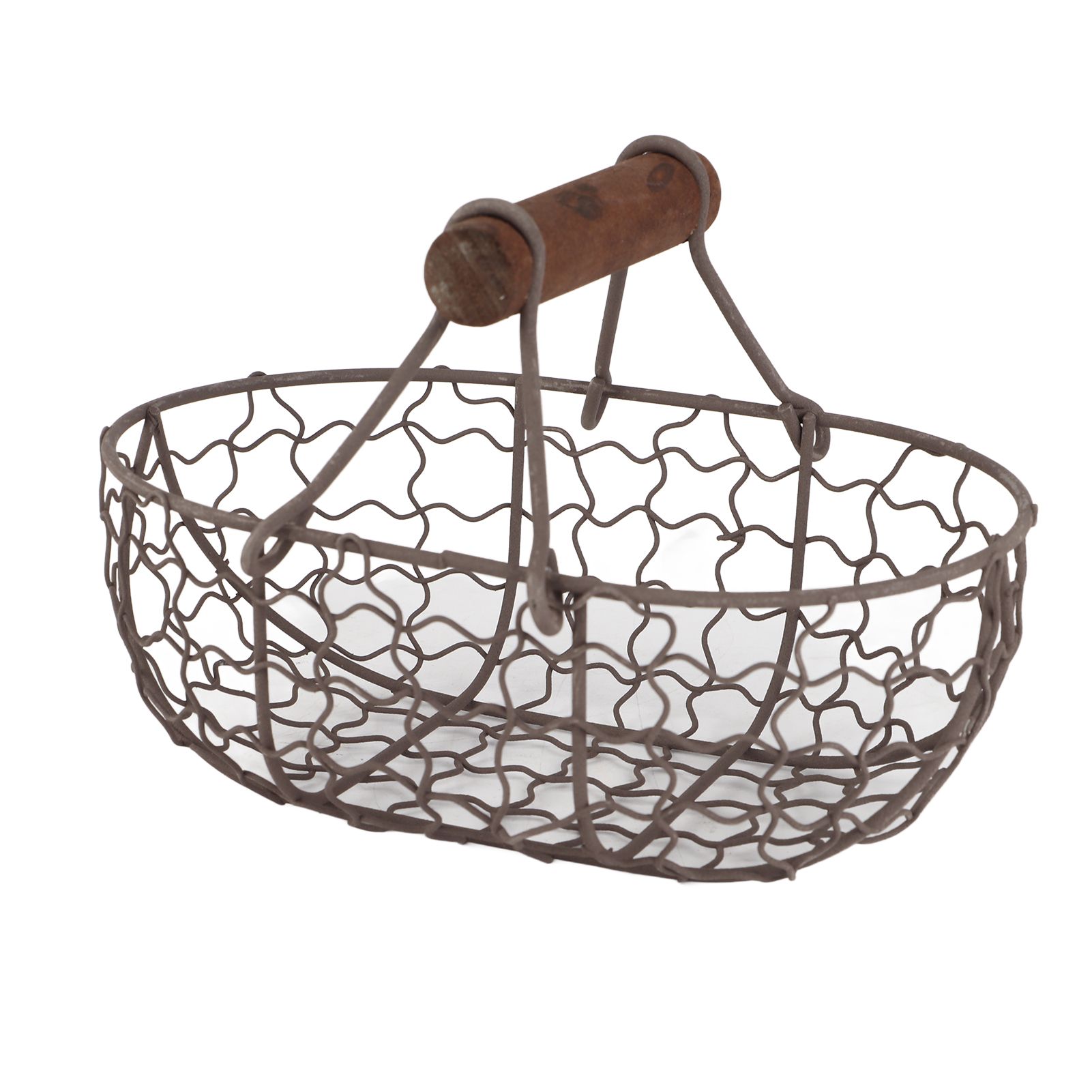 2pcs Flower Girl Basket Wedding Flower Baskets Metal Baskets Home Decor - Image 4