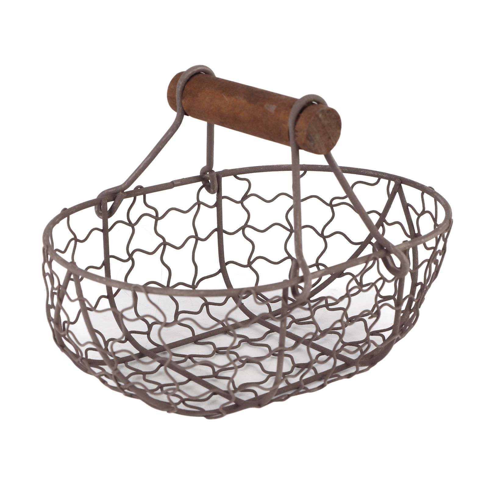 2pcs Flower Girl Basket Wedding Flower Baskets Metal Baskets Home Decor - Image 5