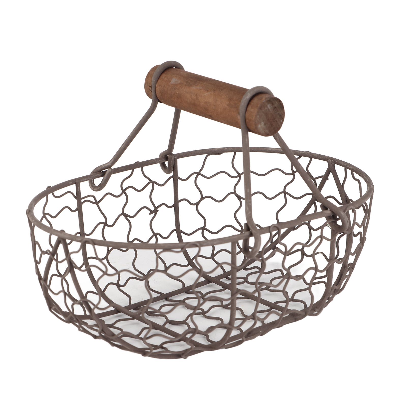 2pcs Flower Girl Basket Wedding Flower Baskets Metal Baskets Home Decor - Image 6