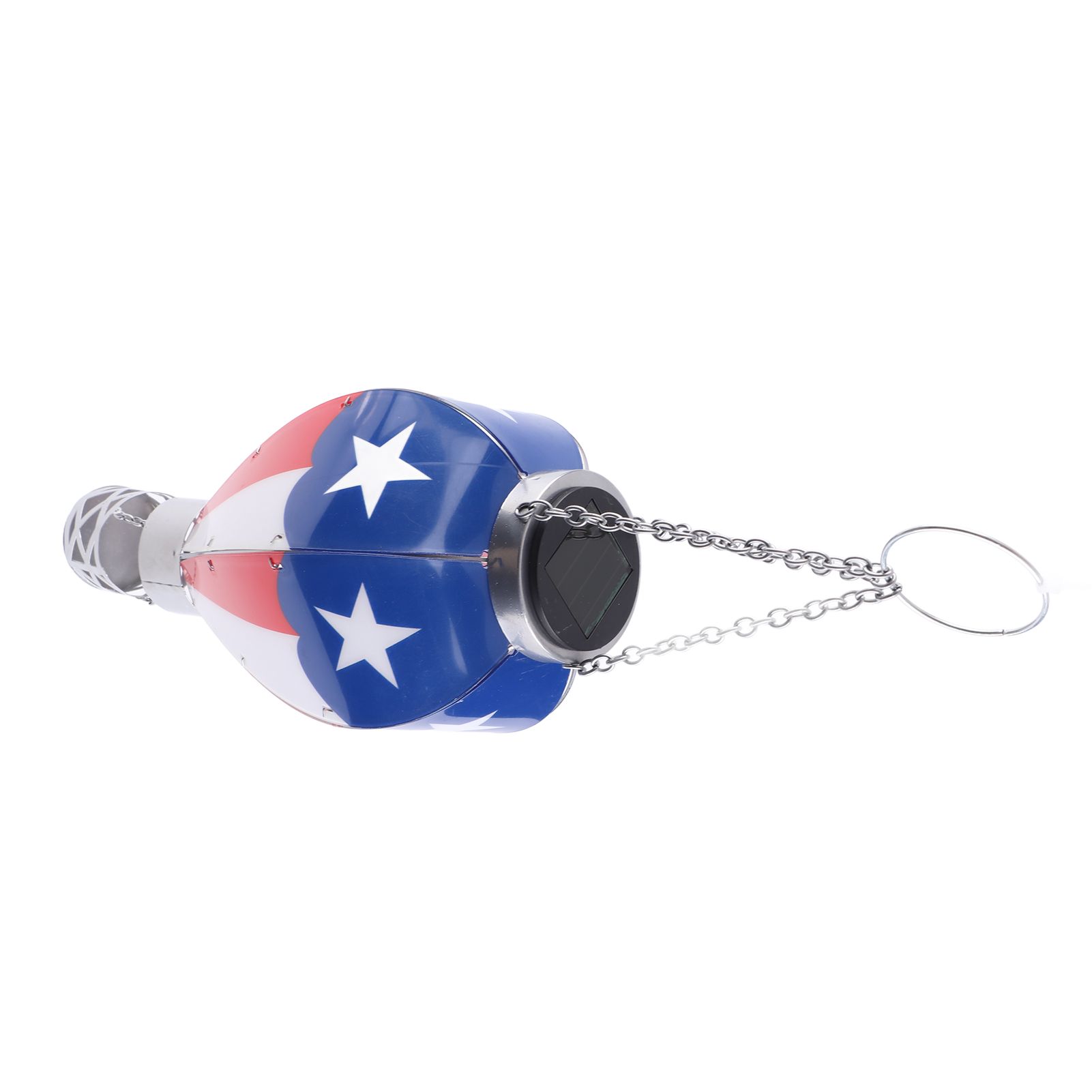 LED Solar Hot Air Balloon Lamp Garden Hanging Night Light for Outdoor Home Party Decor - Image 4