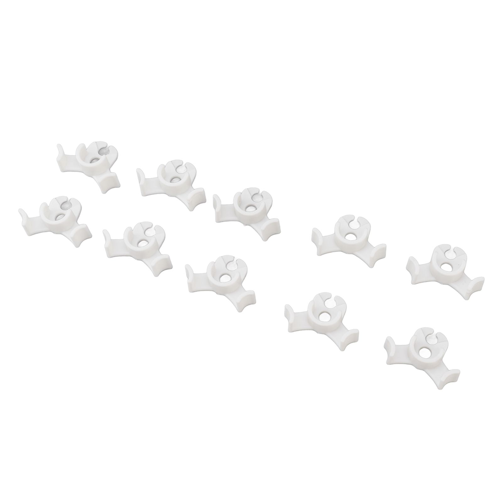 20Pcs Plant Bender Plastic Low Stress 90 Degree Angle Adjustable Plant Training Clips for Green House Garden White - Image 3