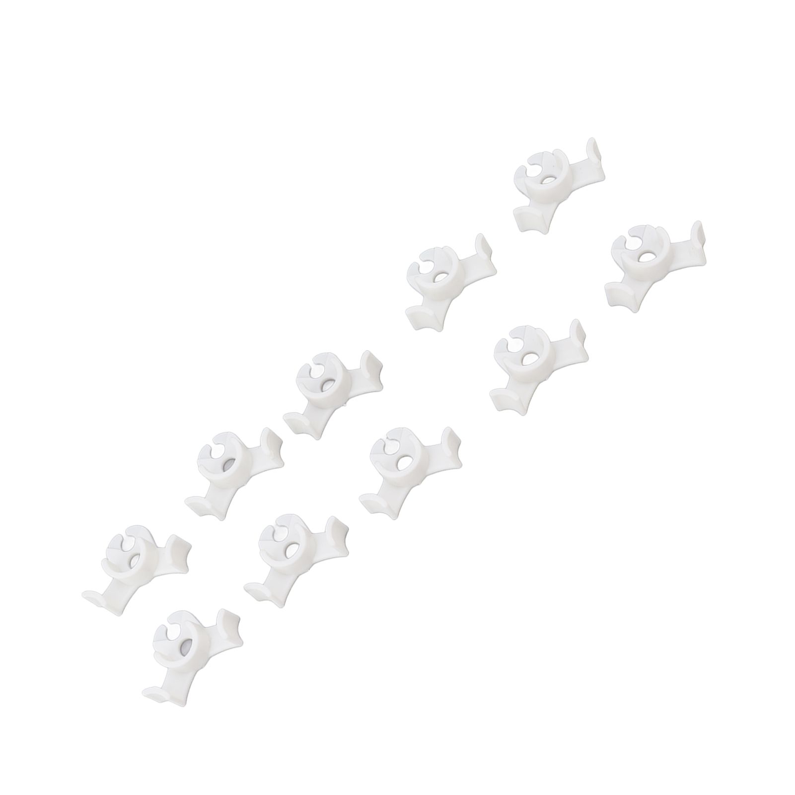20Pcs Plant Bender Plastic Low Stress 90 Degree Angle Adjustable Plant Training Clips for Green House Garden White - Image 4