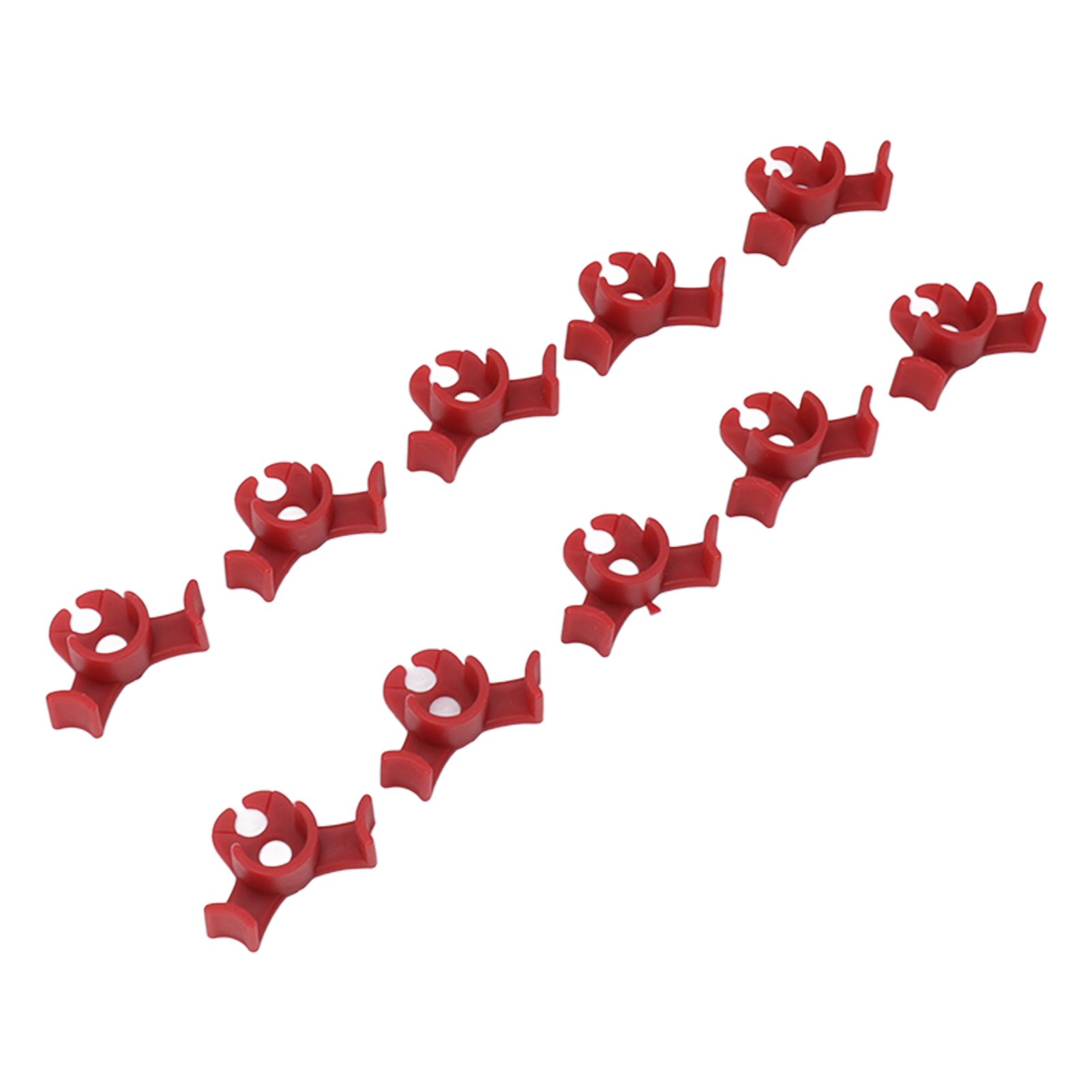 20Pcs Plant Bender Plastic Low Stress 90 Degree Angle Adjustable Plant Training Clips for Green House Garden Red - Image 2