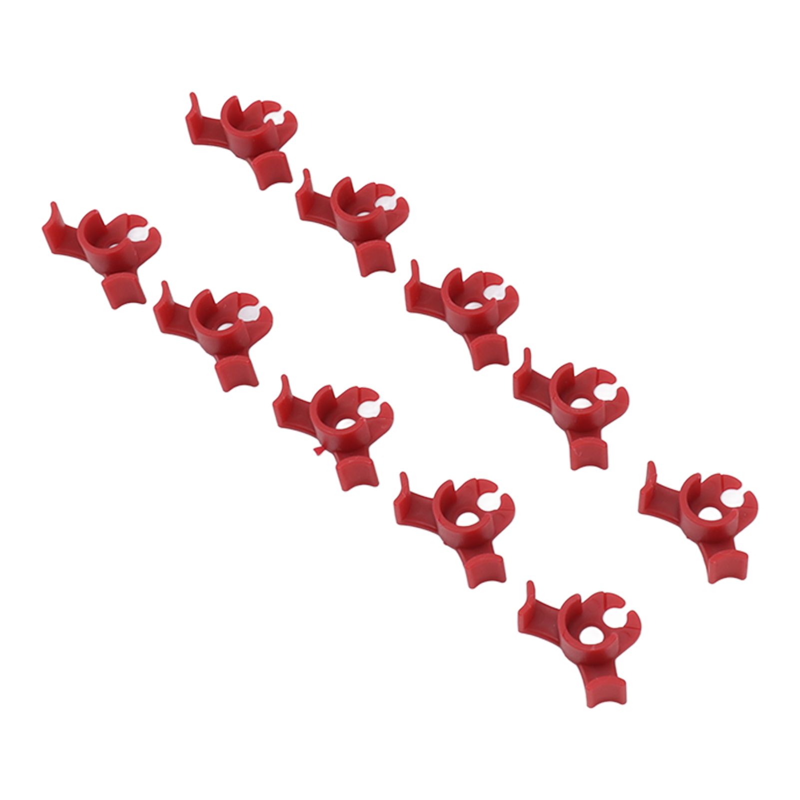 20Pcs Plant Bender Plastic Low Stress 90 Degree Angle Adjustable Plant Training Clips for Green House Garden Red - Image 3