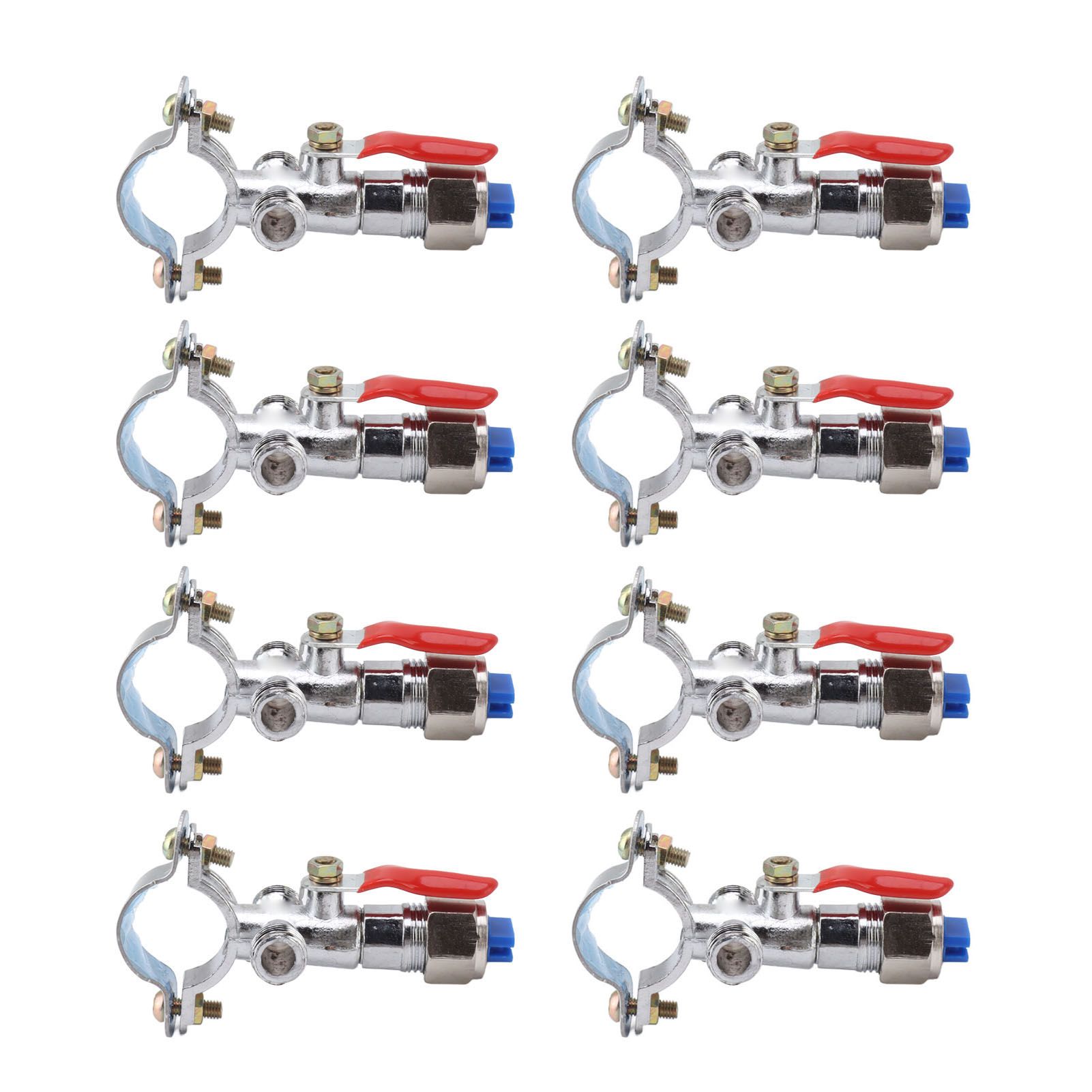 10PCS Atomizing Spray Nozzle Set Zinc Alloy Agricultural Plant Water Misting Fan Nozzle for Tractor Lawn Landscaping Irrigation - Image 7