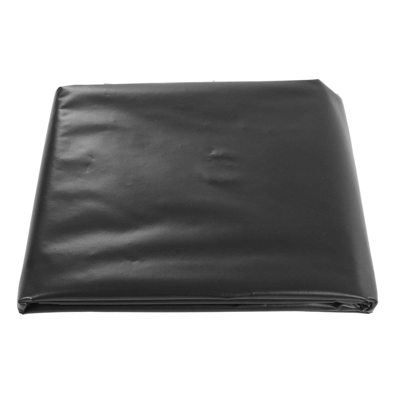 Black Pond Liner PE Durable Pond Liner for Waterfall Fish Ponds Garden Fountain - Image 1