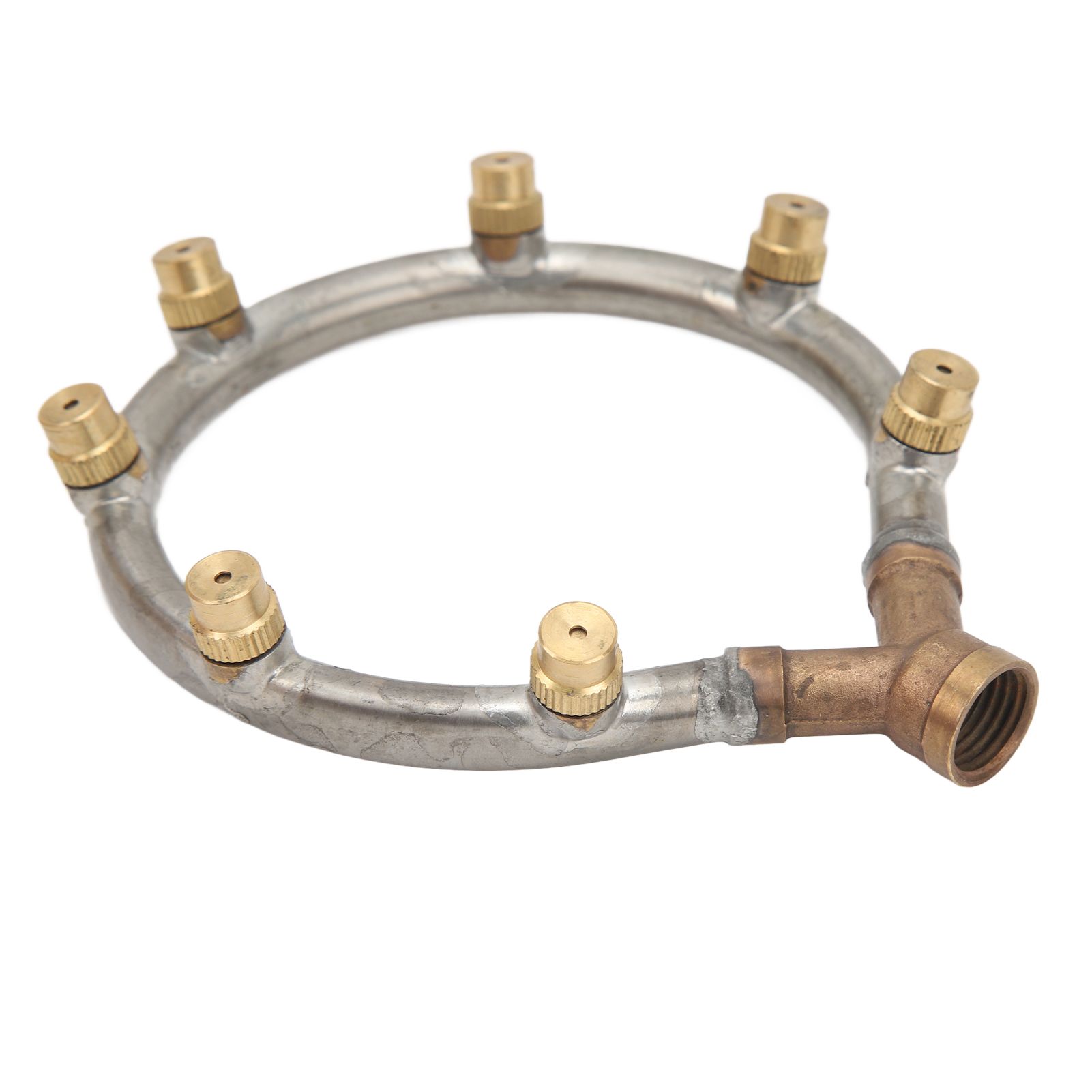 Multifunctional Annular Nozzle G3/8 Female Thread Multi Head Ring Shaped Atomizing Nozzle for Garden Agricultural Irrigation 7 Head - Image 3