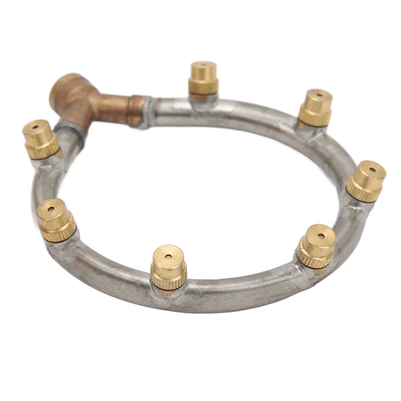 Multifunctional Annular Nozzle G3/8 Female Thread Multi Head Ring Shaped Atomizing Nozzle for Garden Agricultural Irrigation 7 Head - Image 5