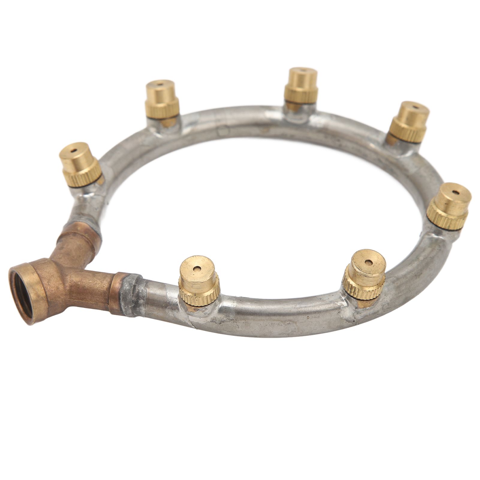 Multifunctional Annular Nozzle G3/8 Female Thread Multi Head Ring Shaped Atomizing Nozzle for Garden Agricultural Irrigation 7 Head - Image 6