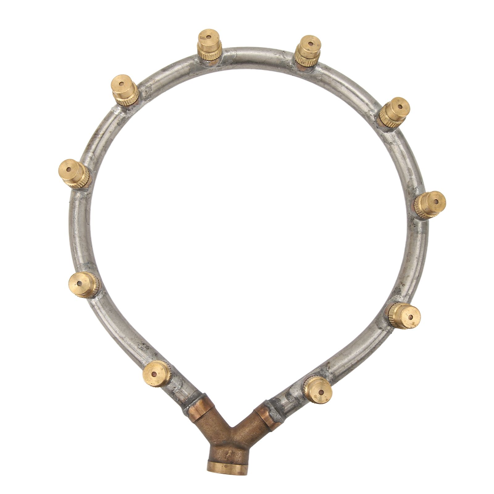 Multifunctional Annular Nozzle G3/8 Female Thread Multi Head Ring Shaped Atomizing Nozzle for Garden Agricultural Irrigation 10 Head - Image 2